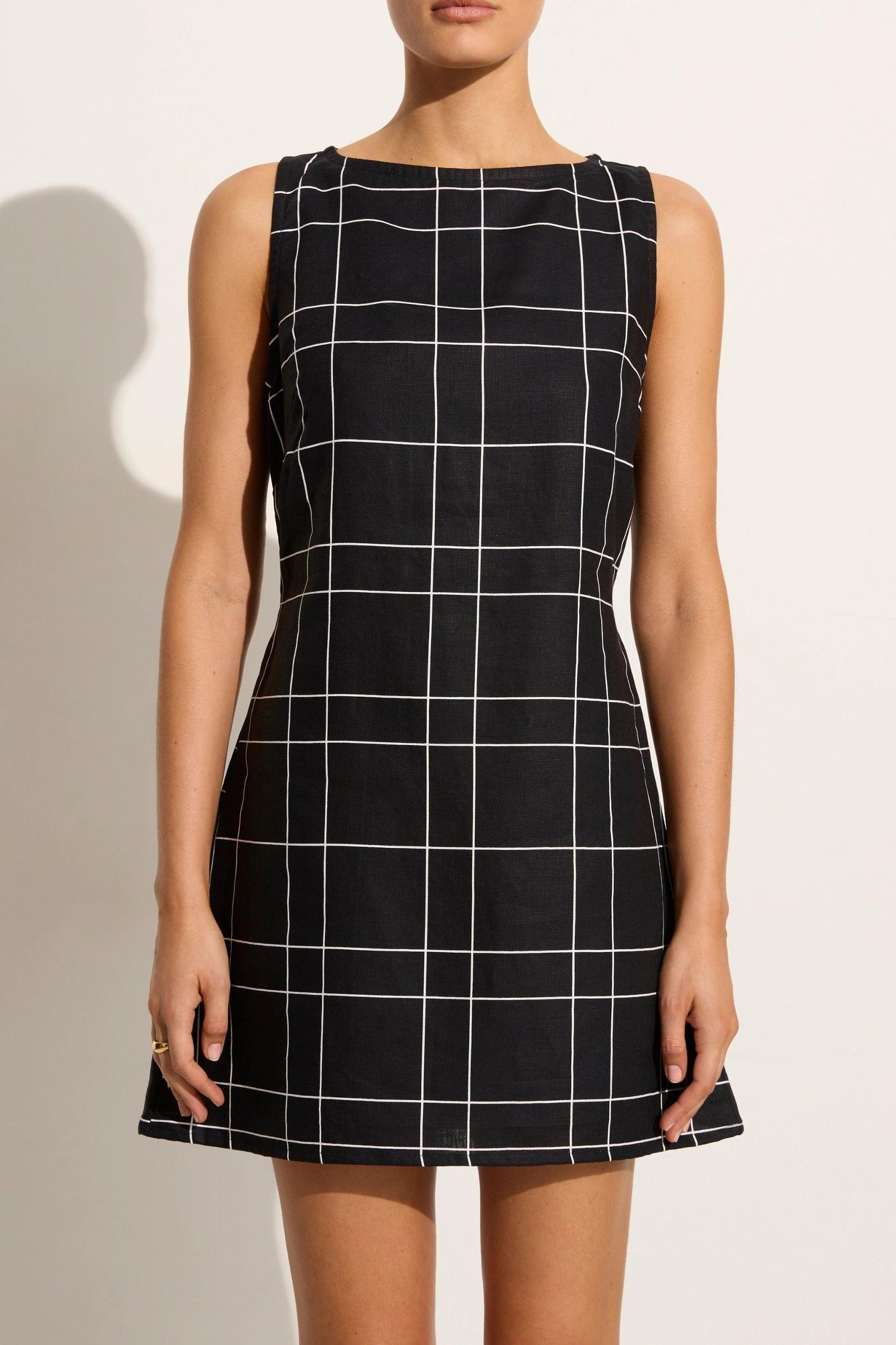 Dalicenca Skirt Letizia Check Black - Final Sale Product Image