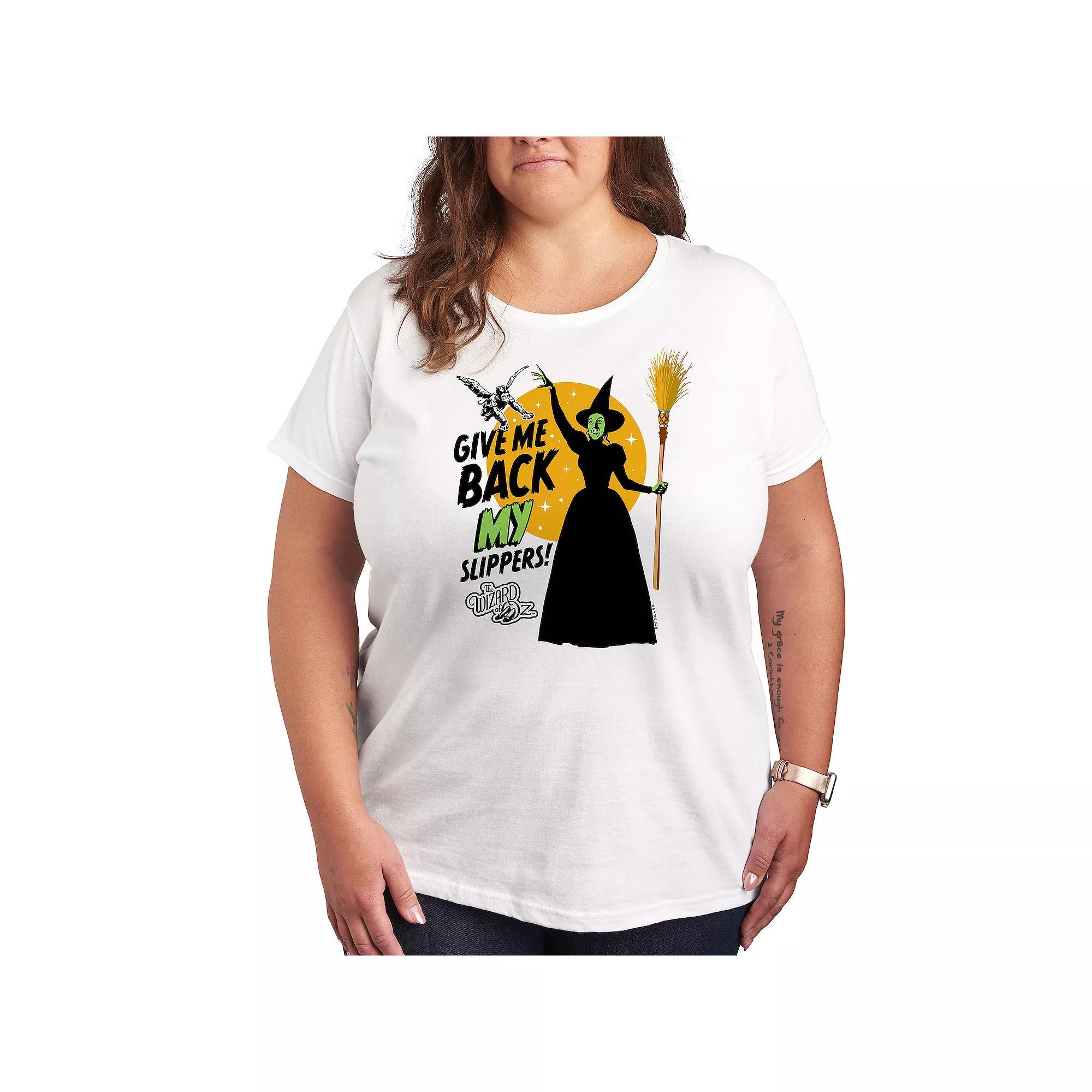 Plus Bunny Ears Pug Graphic Tee, Womens Product Image