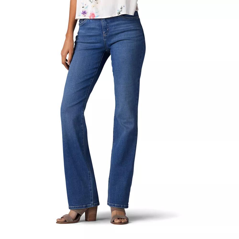 Women's Lee® Flex Motion Bootcut Jeans, Size: 6 Short, Majestic Product Image