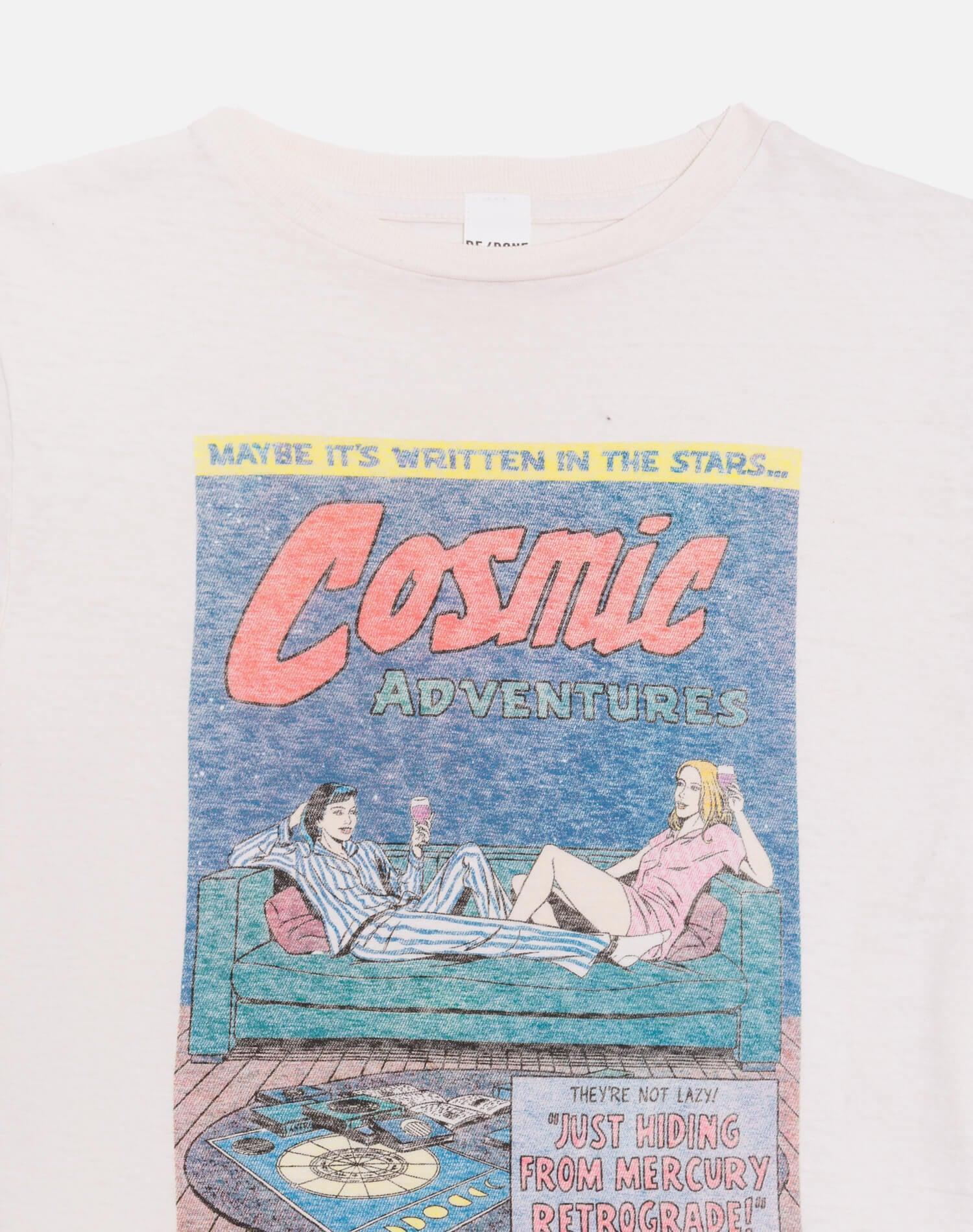 Classic "Retrograde" Tee - Vintage White Product Image