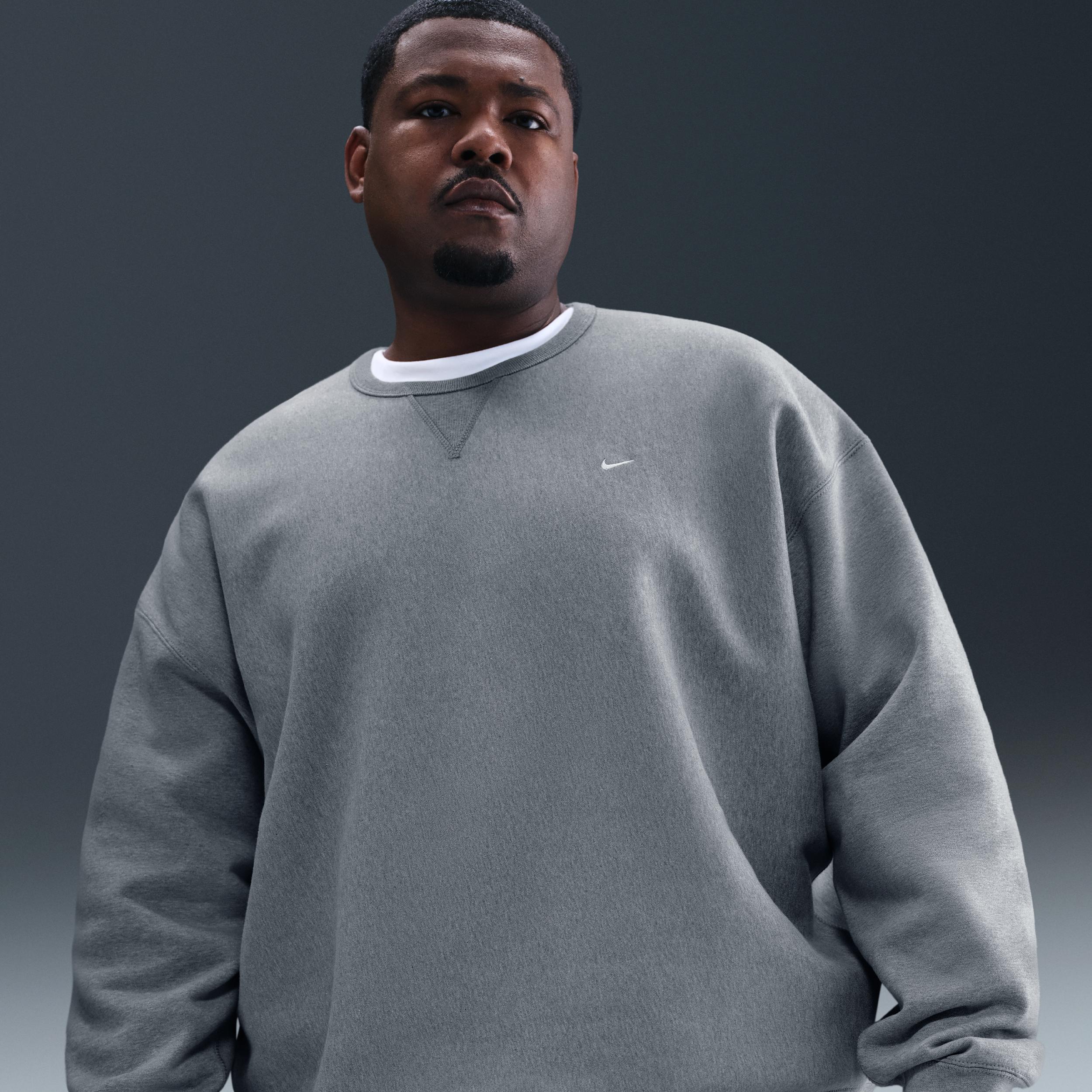 Nike Men's Solo Swoosh Fleece Crew Product Image