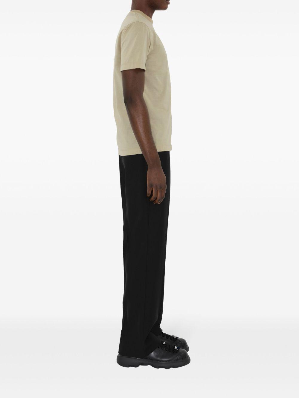 EKD-embroidered cotton T-shirt Product Image