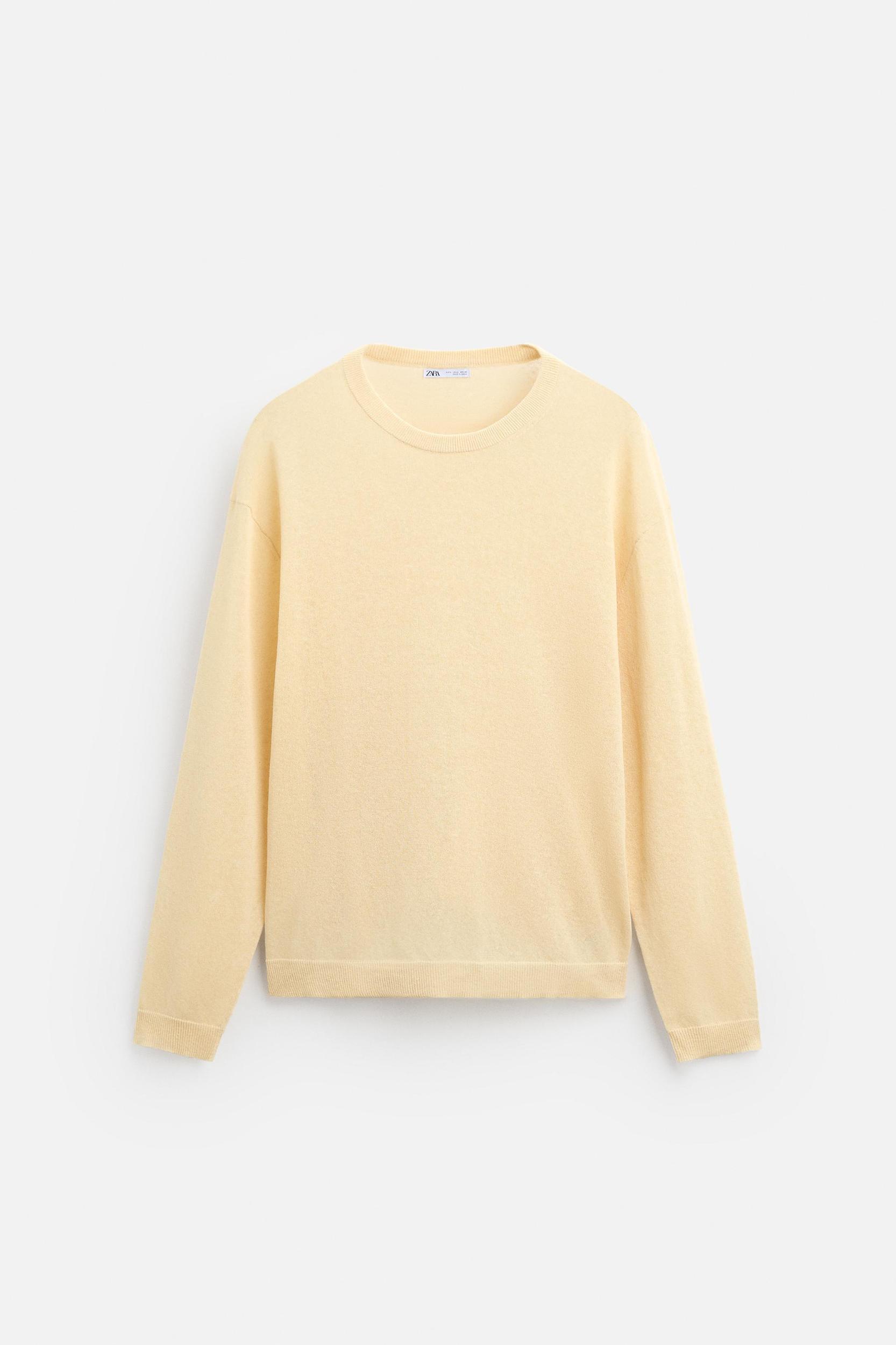 LINEN BLEND SWEATER Product Image