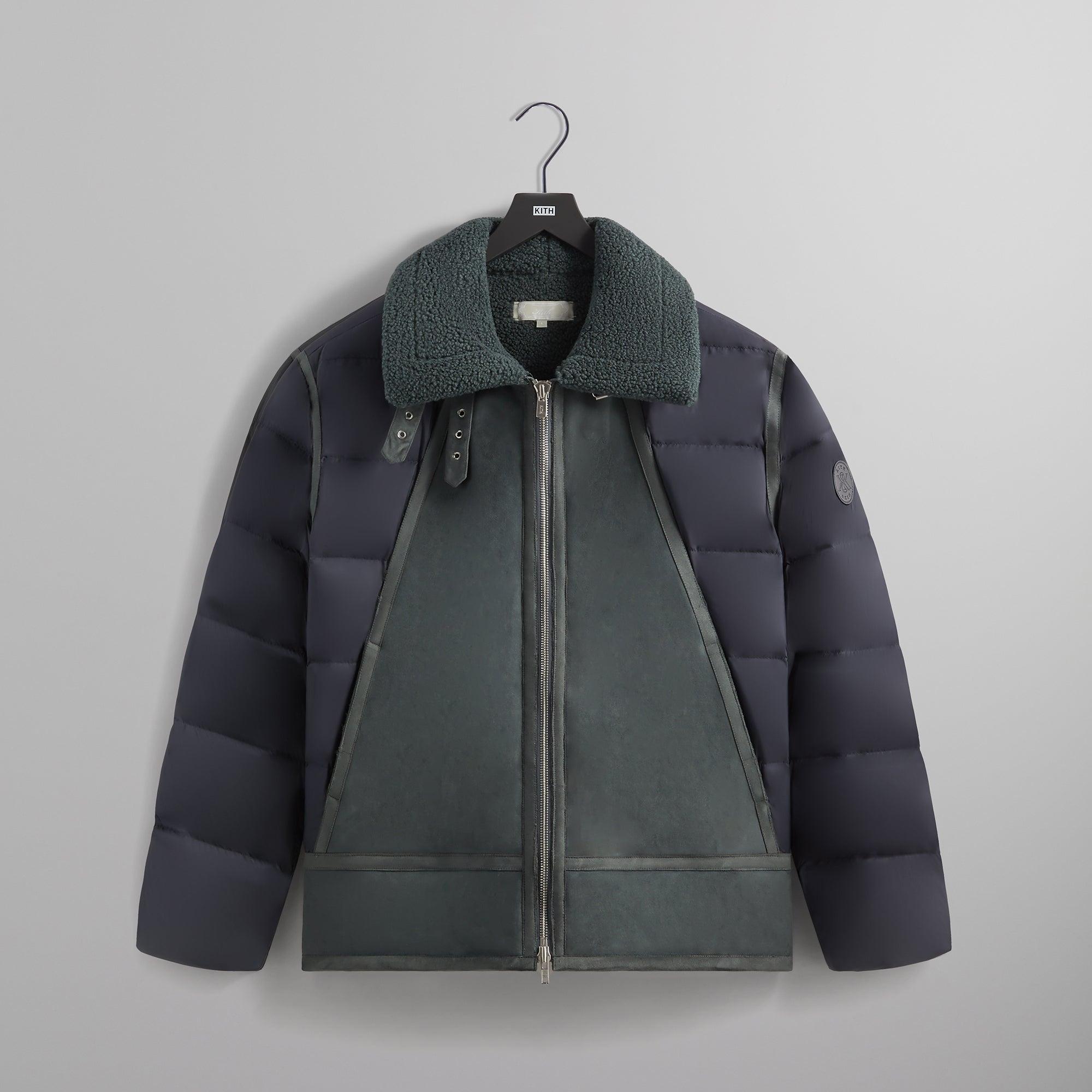 Kith Arden Bonded Microsuede Combo Jacket - Machine Male Product Image