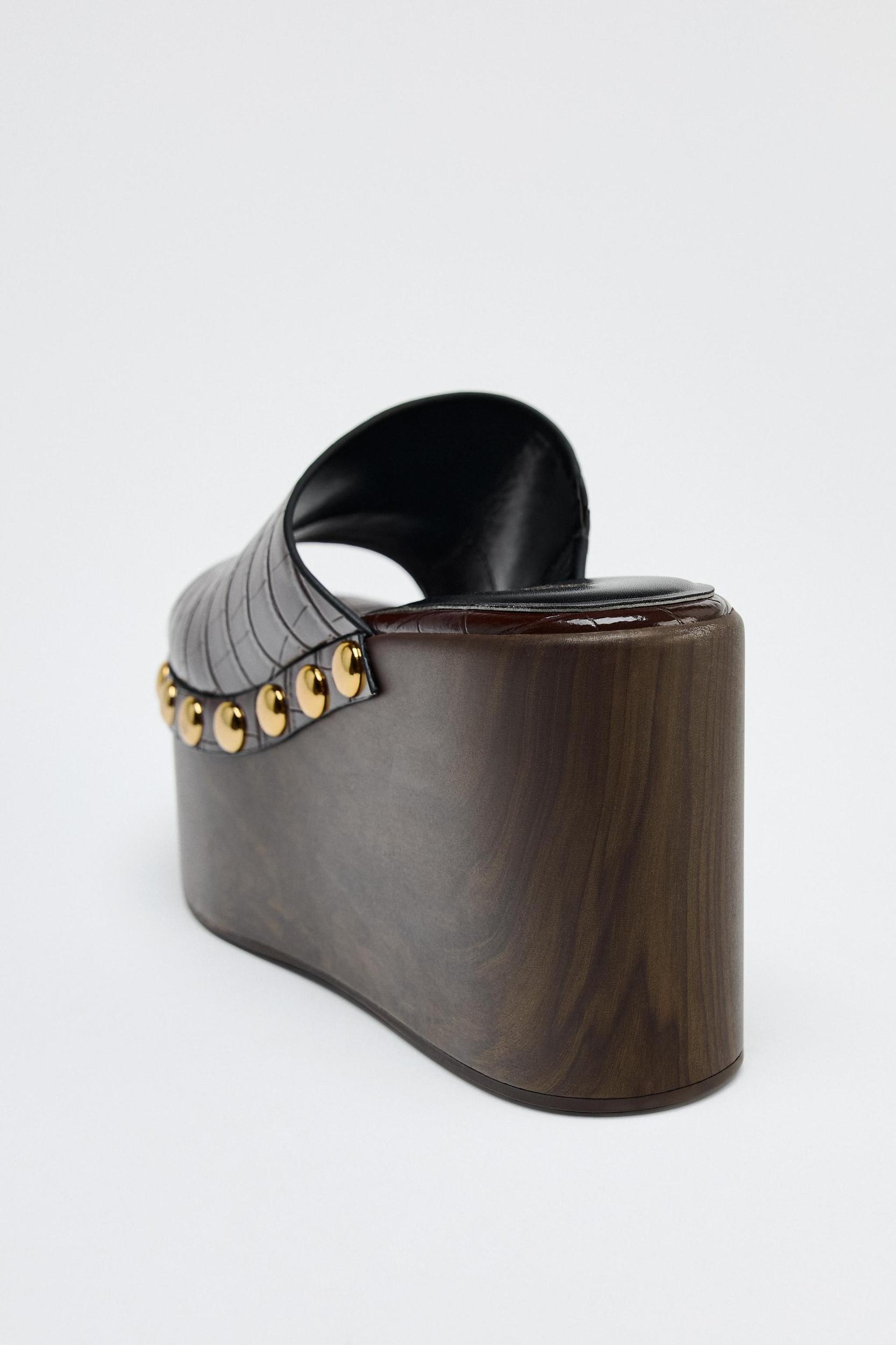 EMBOSSED PLATFORM WEDGES Product Image