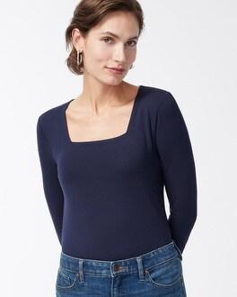 Touch of Cool™ Square Neck Tee Product Image