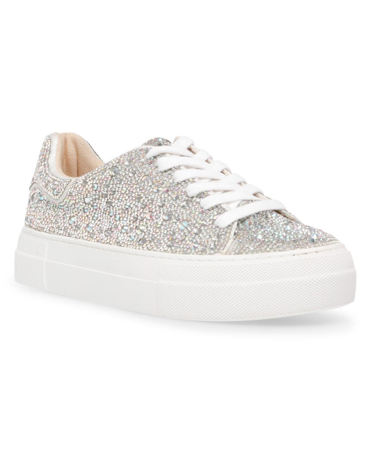Blue by Betsey Johnson Sidny Bridal Pearl Embellished Family Matching Platform Lace Product Image