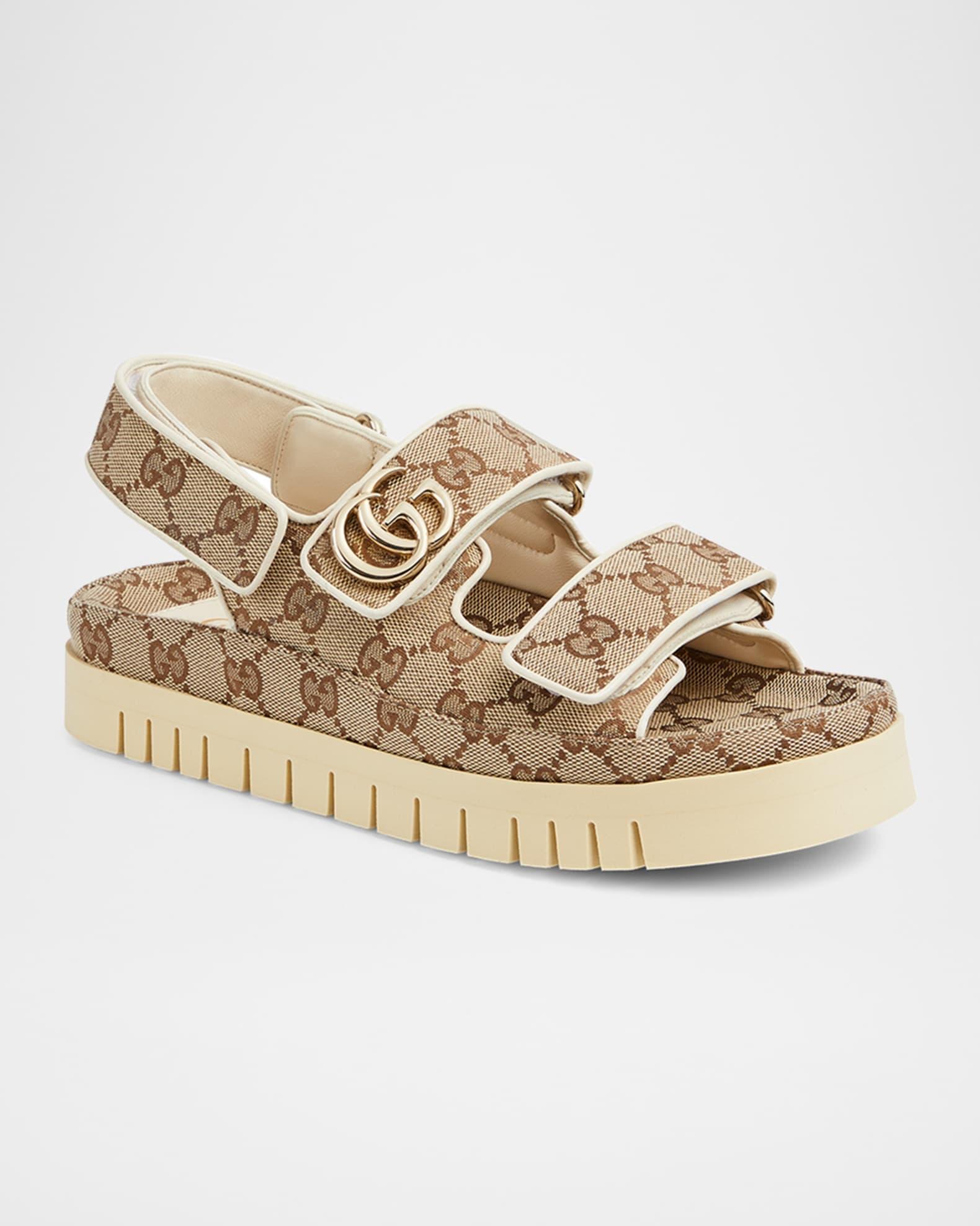 Marmont GG Double Strap Sandals Product Image
