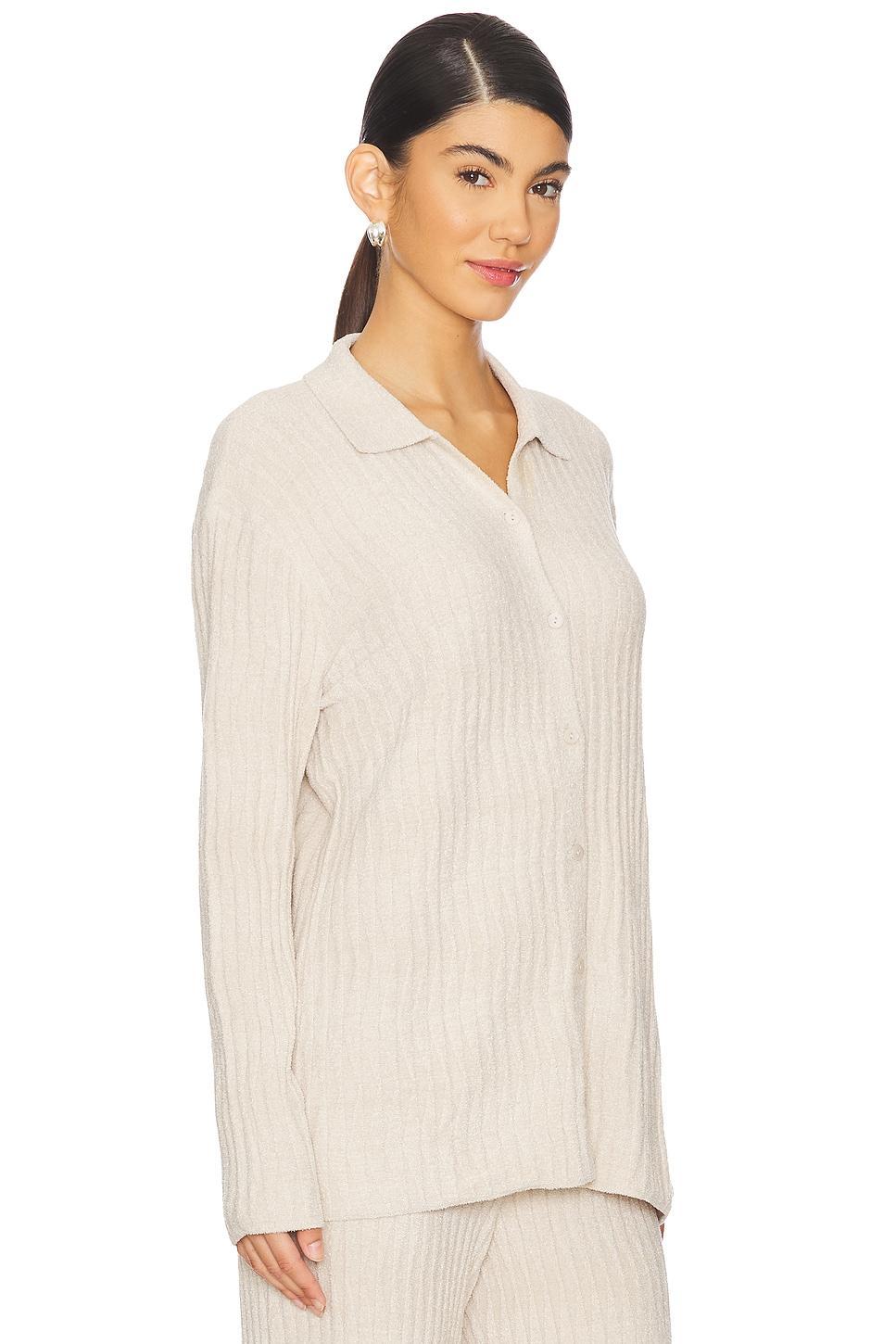 CozyChic Ultra Light Wave Shirt Barefoot Dreams Product Image
