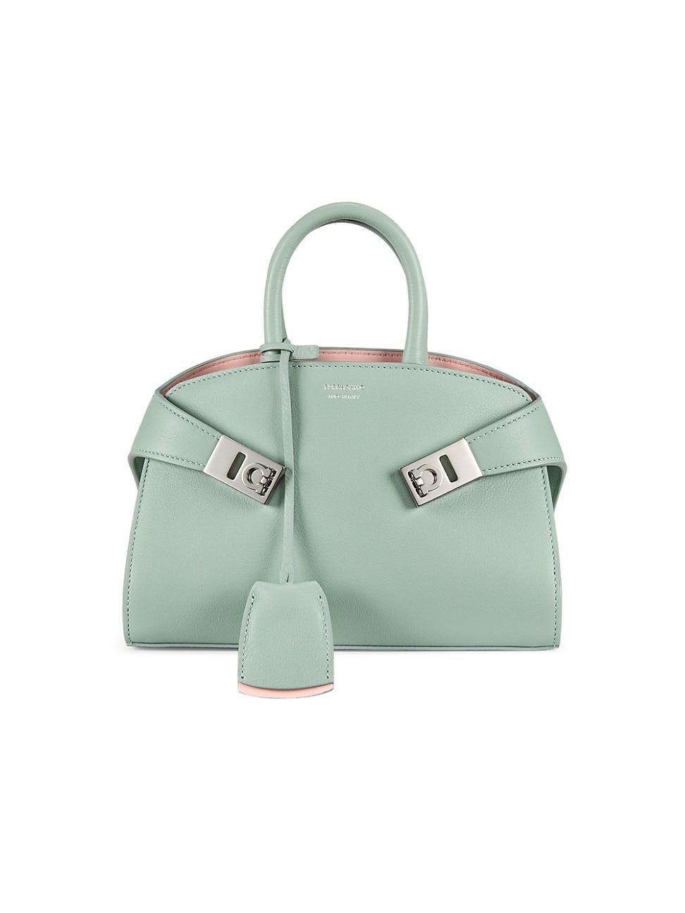 Ferragamo Hug Soft Mini Leather Crossbody Product Image
