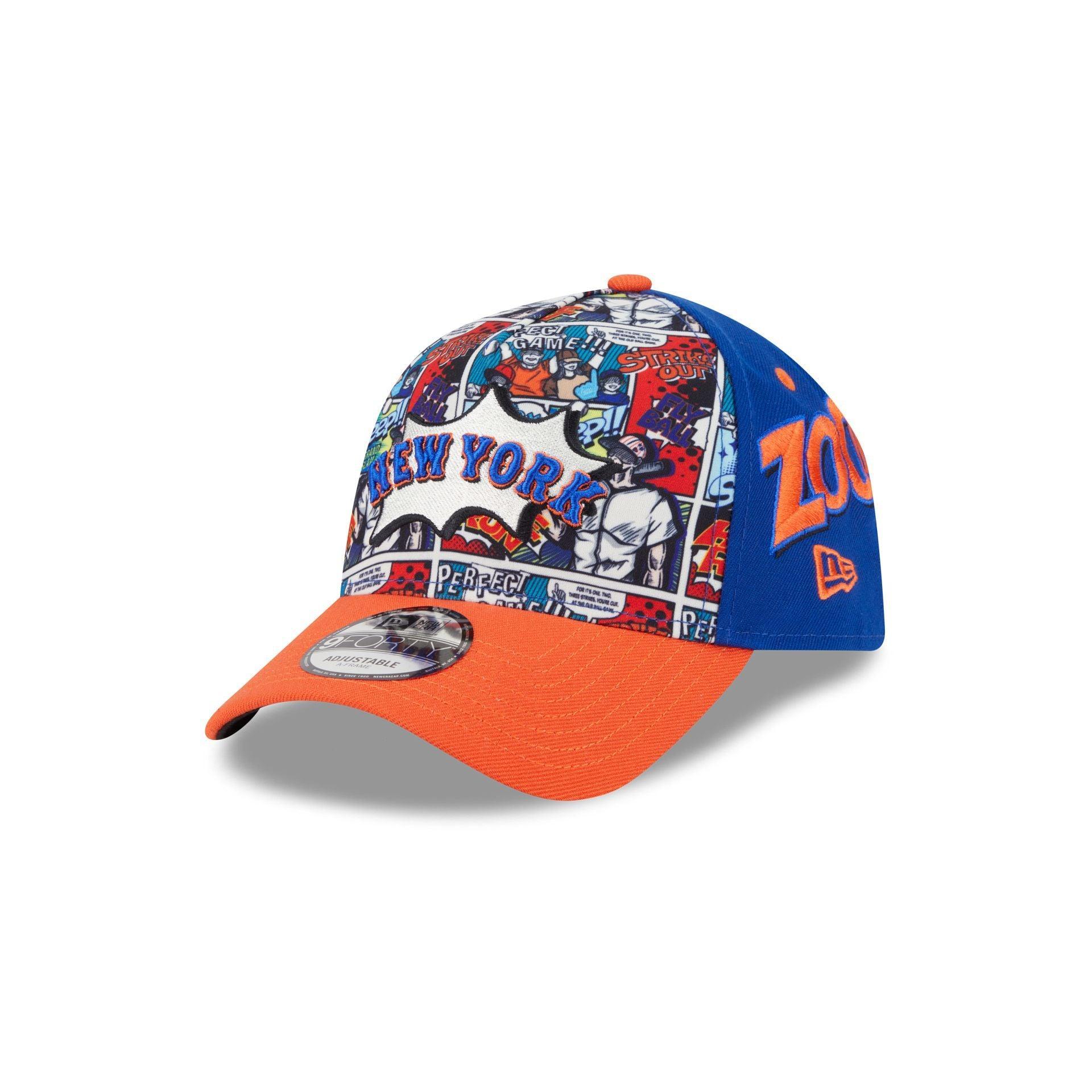 New York Mets Diamond Hero Edition 9FORTY A-Frame Snapback Hat Male Product Image