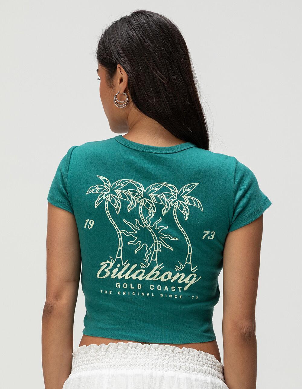 BILLABONG In The Sun Womens Baby Tee - TEAL GREEN Product Image
