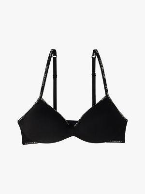 Repeat Logo Wireless Push-Up Bra Product Image