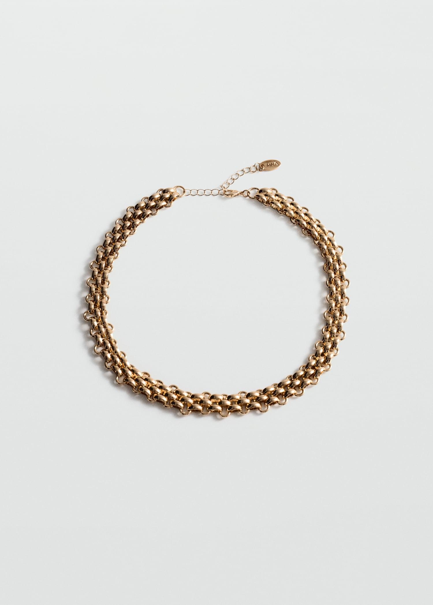 Link chain necklace - Women | MANGO USA Product Image