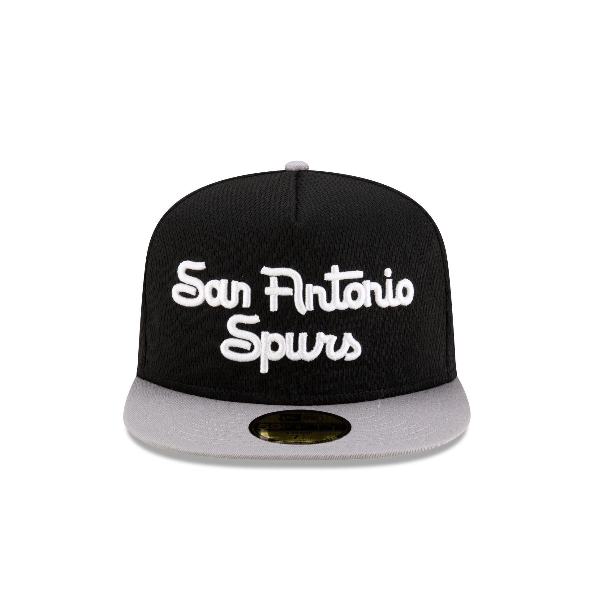 San Antonio Spurs Dashmark Mesh 59FIFTY A-Frame Fitted Hat Male Product Image