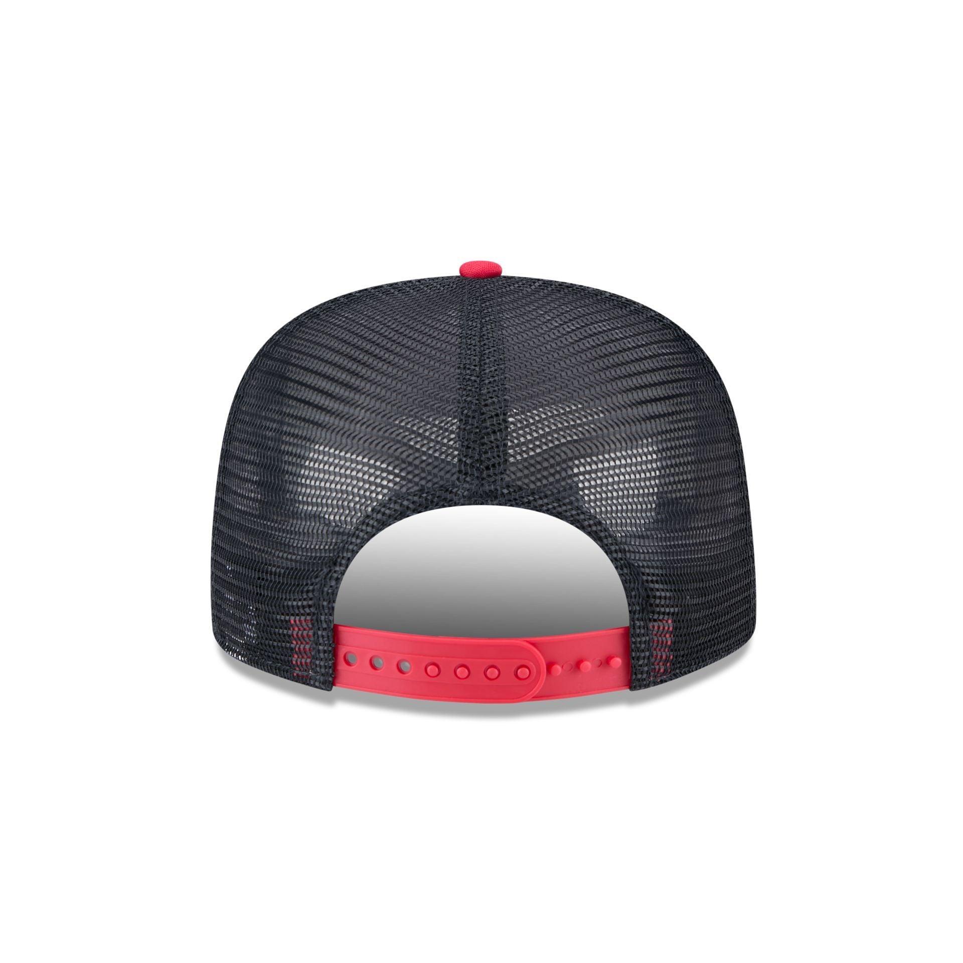 Cleveland Guardians Retro Script 9FIFTY A-Frame Trucker Hat Male Product Image