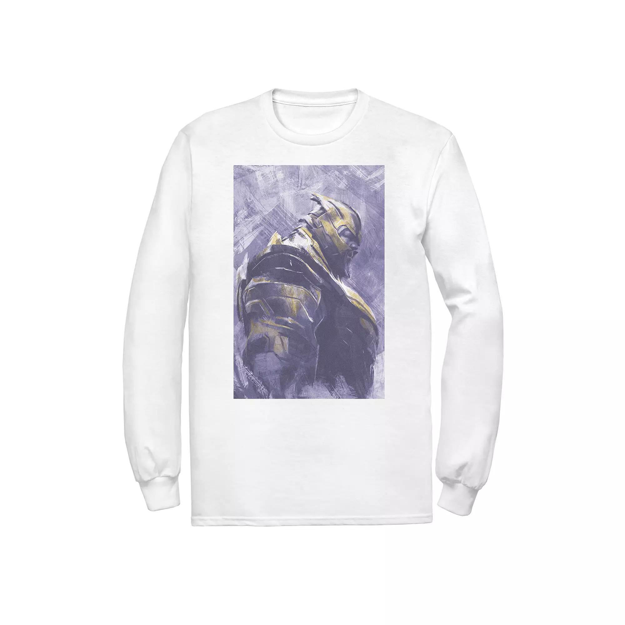 Men's Marvel Avengers Thanos Tee, Size: Large, White Product Image