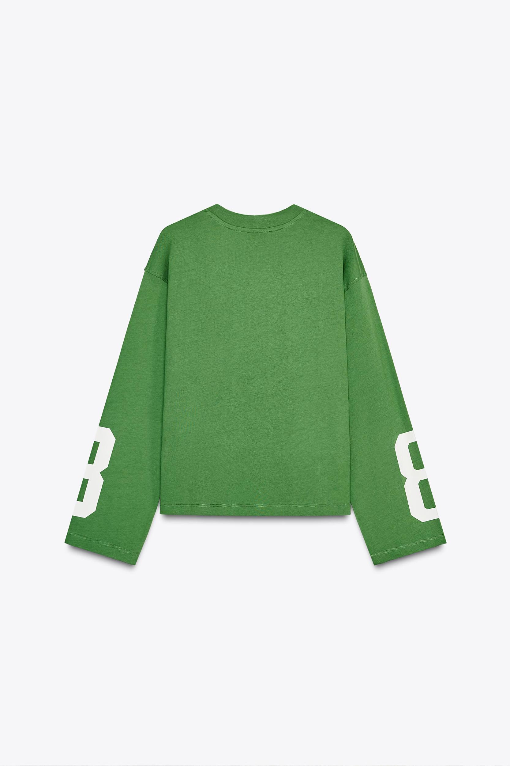 EMBROIDERED TEXT T-SHIRT Product Image