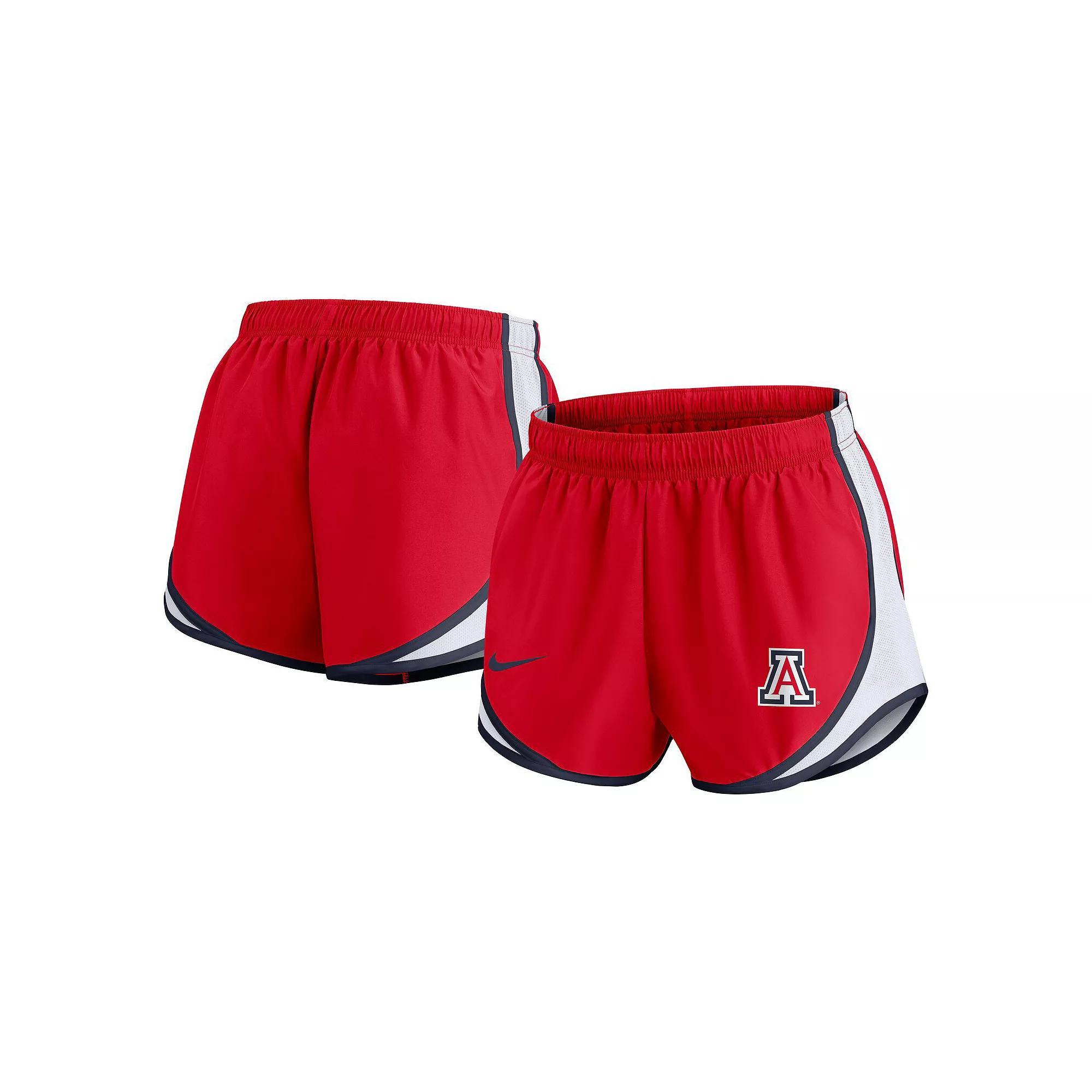 Women's Nike Red Arizona Wildcats Spring Break Tempo Performance Shorts, Size: XL Product Image