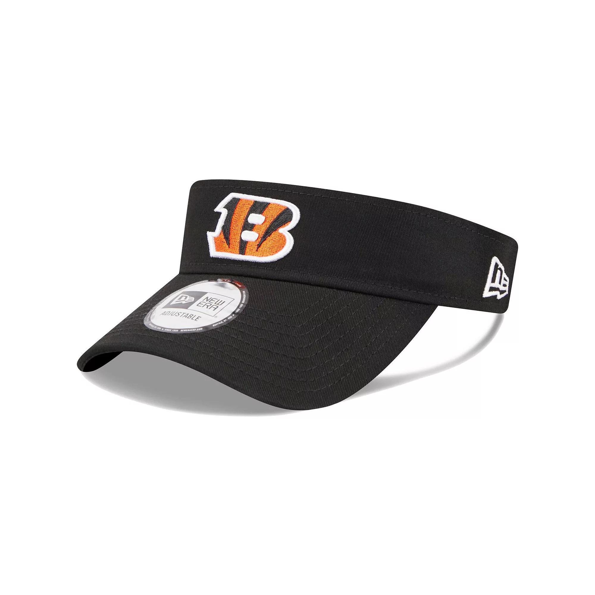 Men's New Era Black Cincinnati Bengals Main Adjustable Visor Product Image