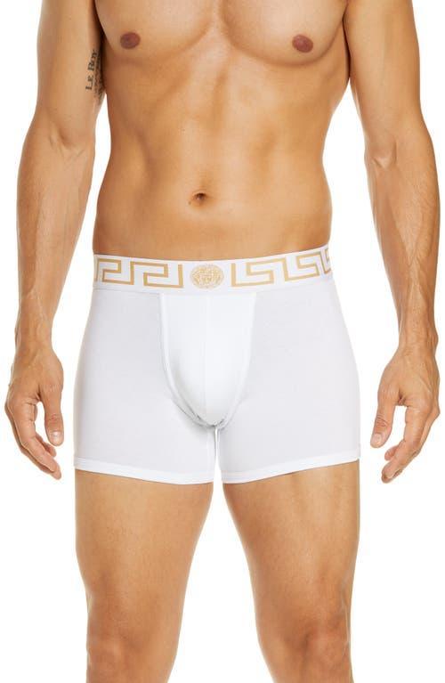 Greca Border Long Boxer Trunks Product Image