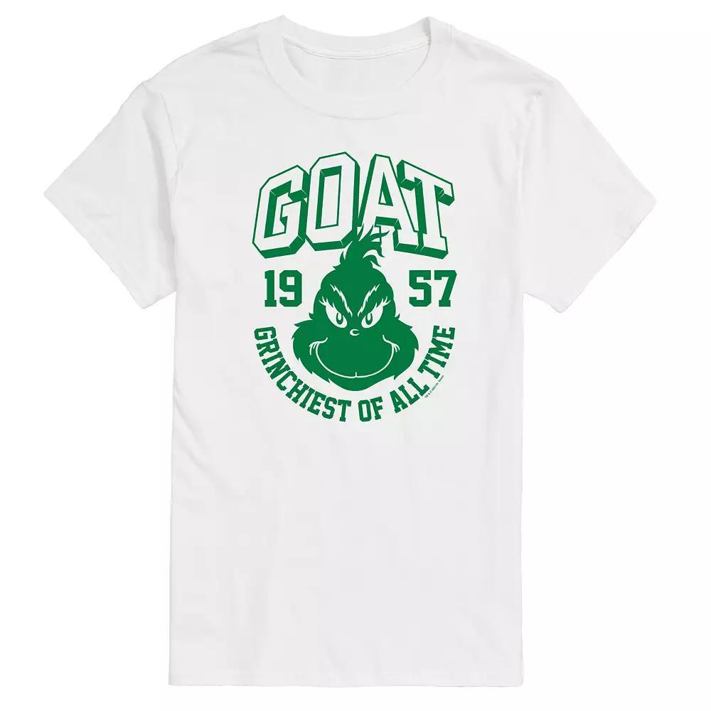 Big & Tall Dr. Seuss Grinch The Goat Graphic Tee, Mens Product Image