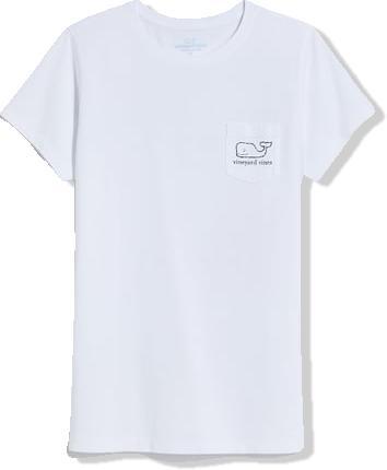 Women's Vintage Whale Short-Sleeve Pocket Tee Product Image