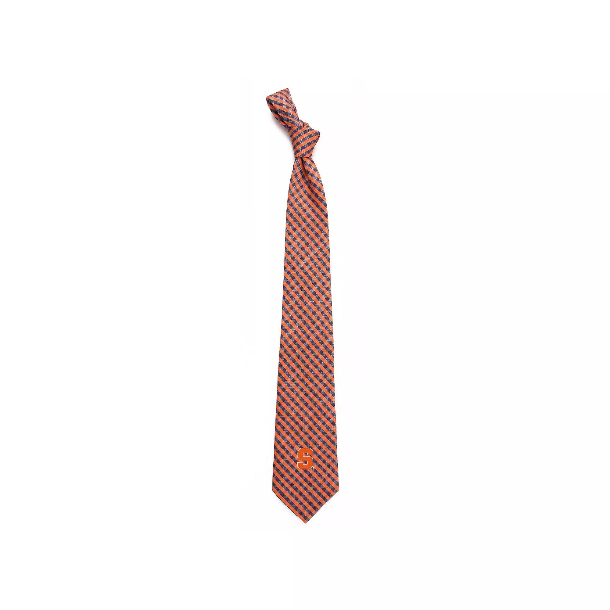 Men's Syracuse Orange Gingham Tie, Team Product Image