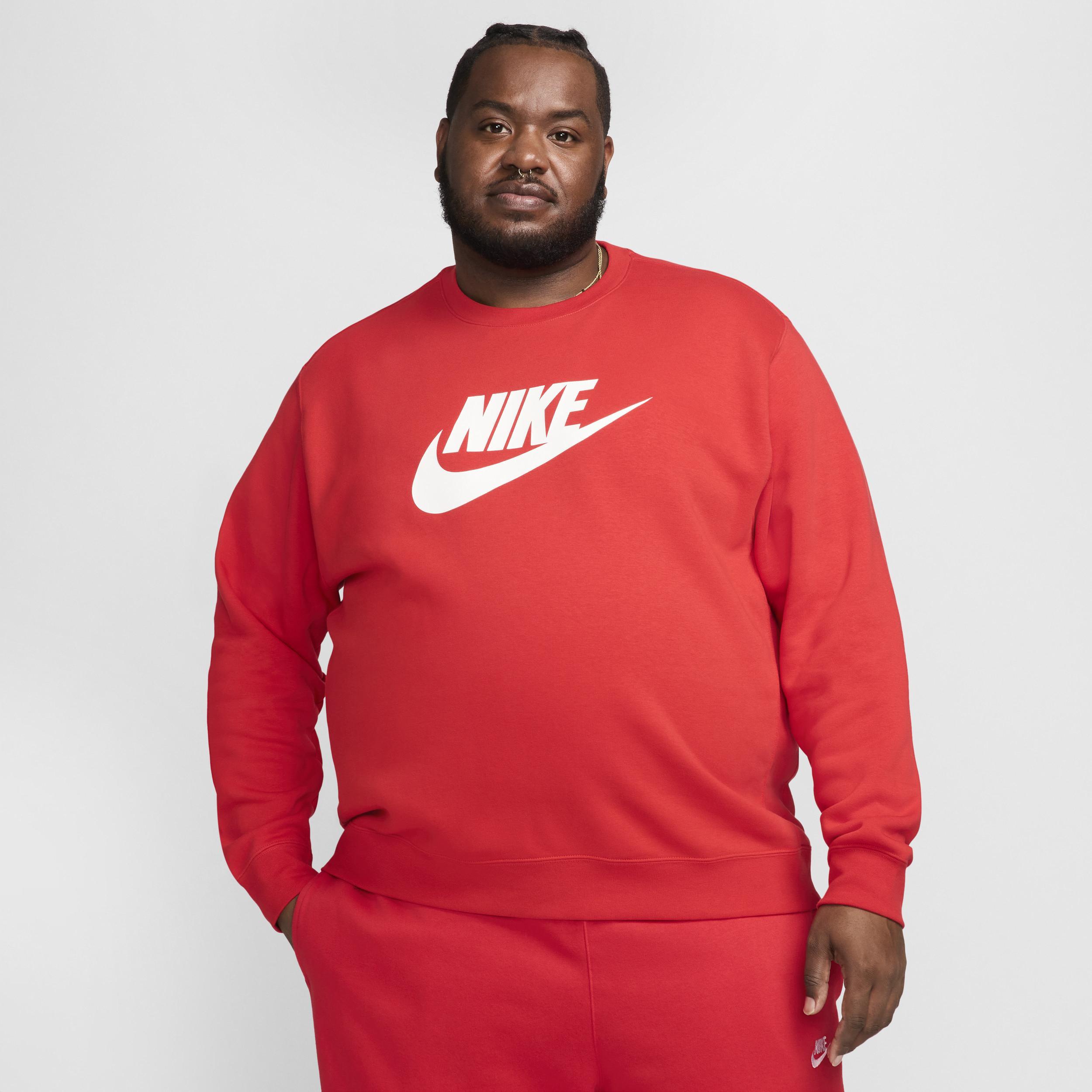 Nike Sportswear Club Fleece Men's Graphic Crew Product Image