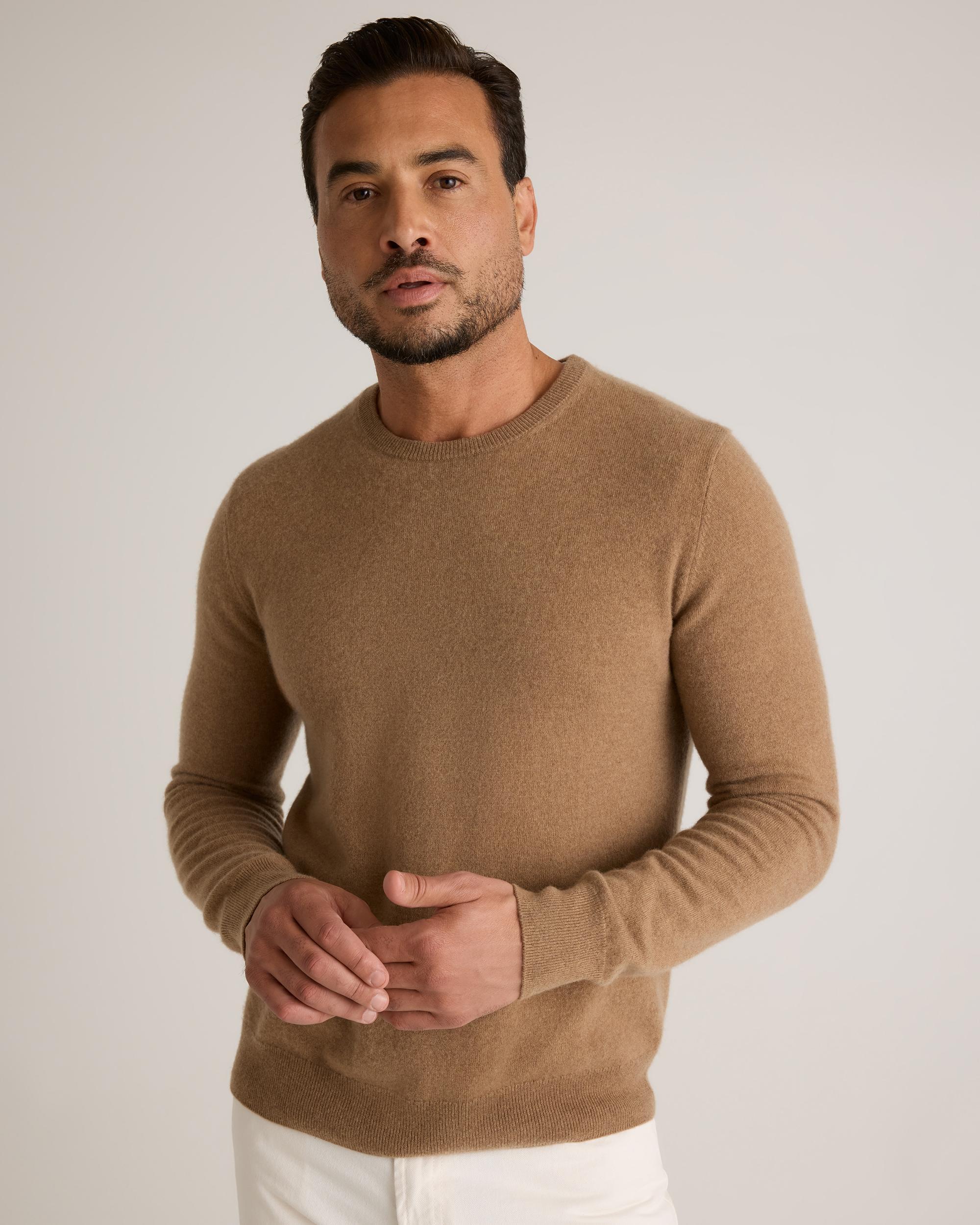 Quince | Men's Mongolian Cashmere Crewneck Sweater Product Image