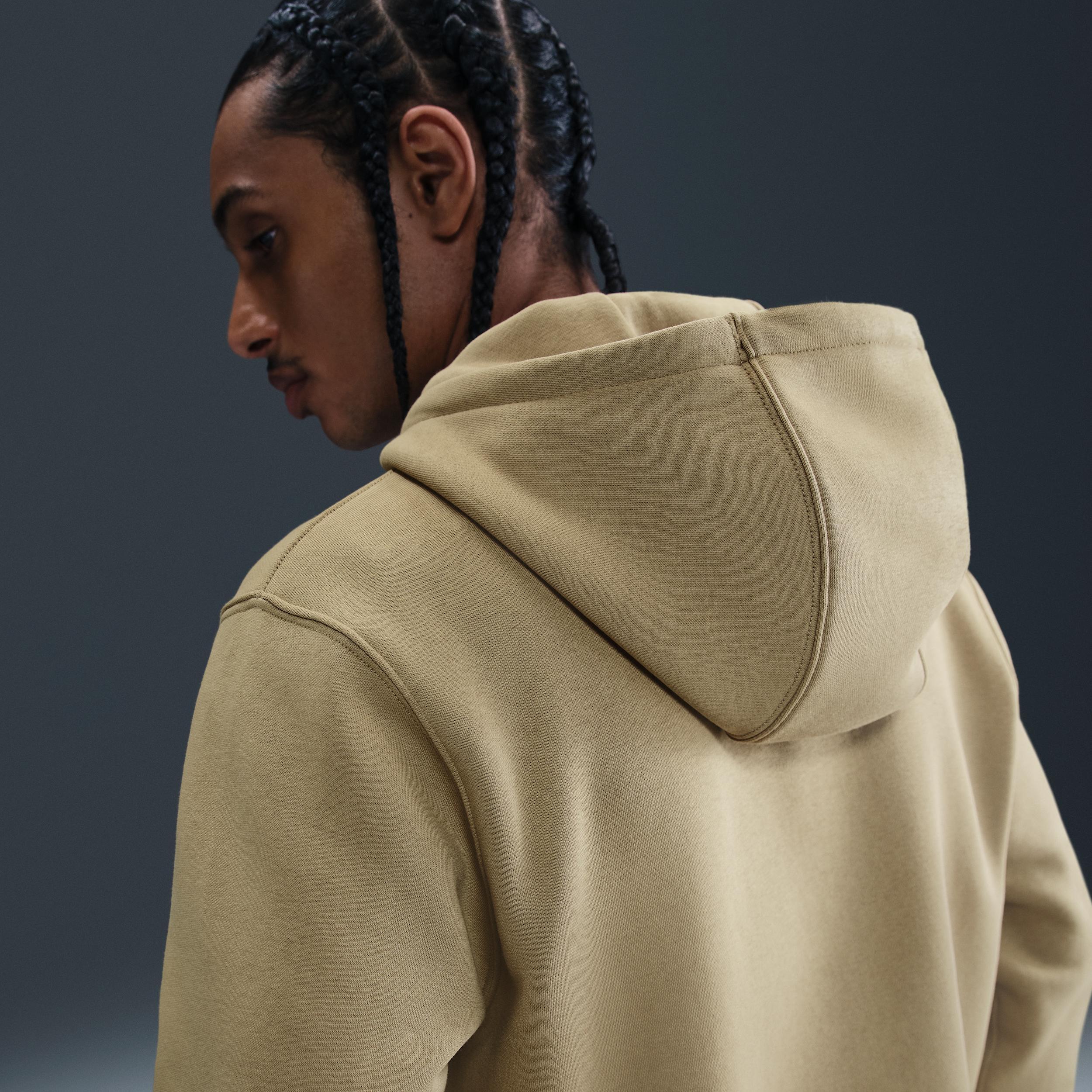 Nike Men's Club Full-Zip Fleece Hoodie Product Image
