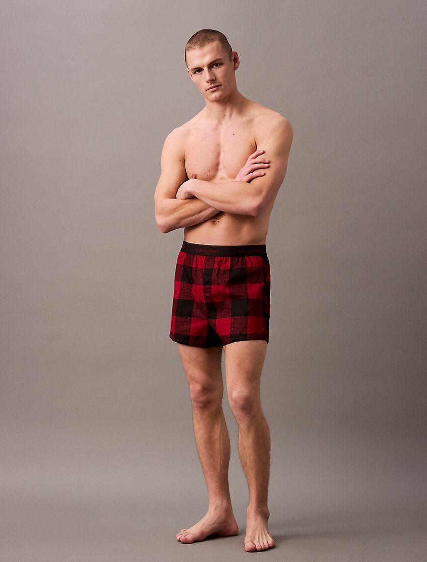 Icon Cotton Stretch Holiday Slim Boxer Product Image