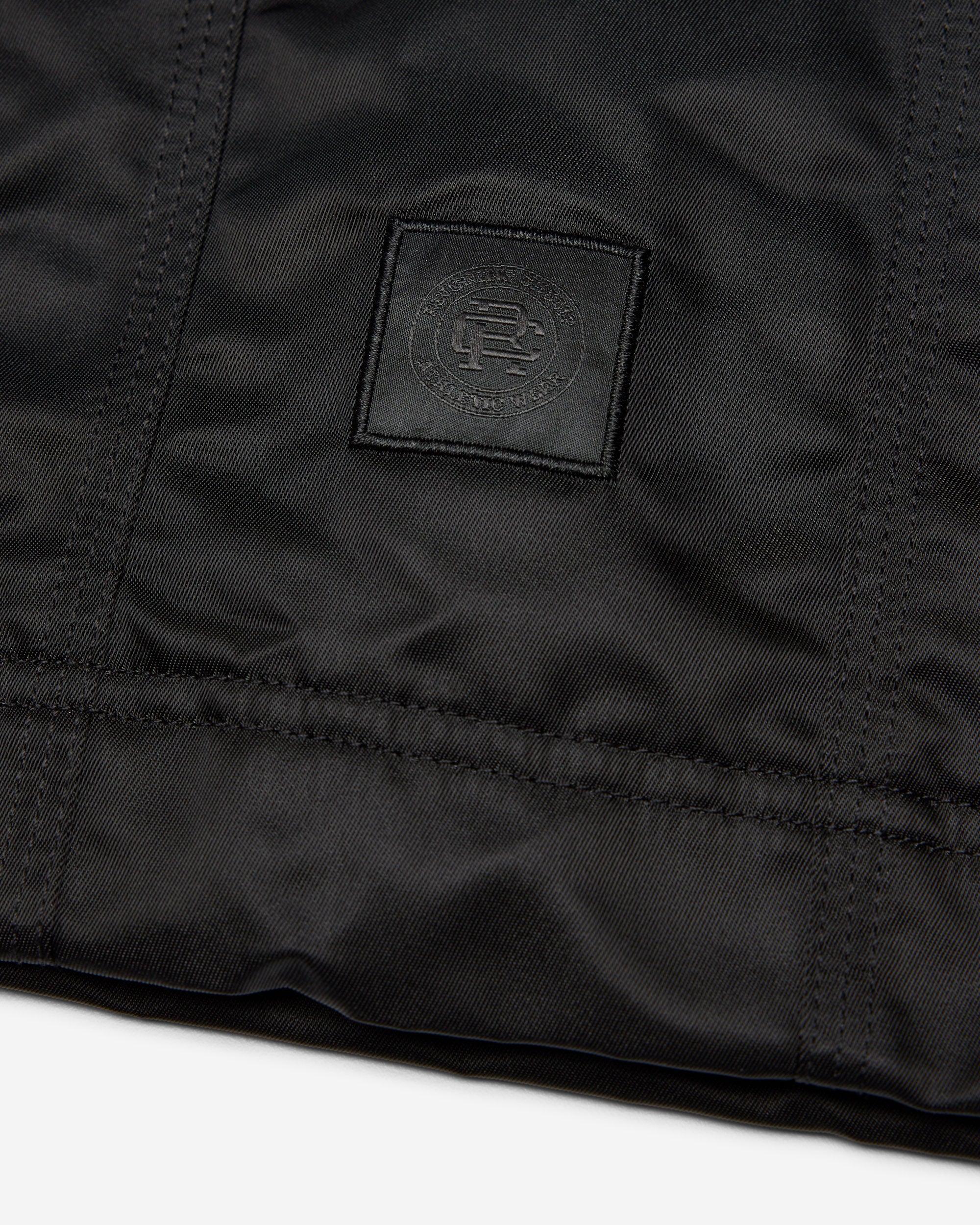 Nylon Twill Match Jacket Male Product Image