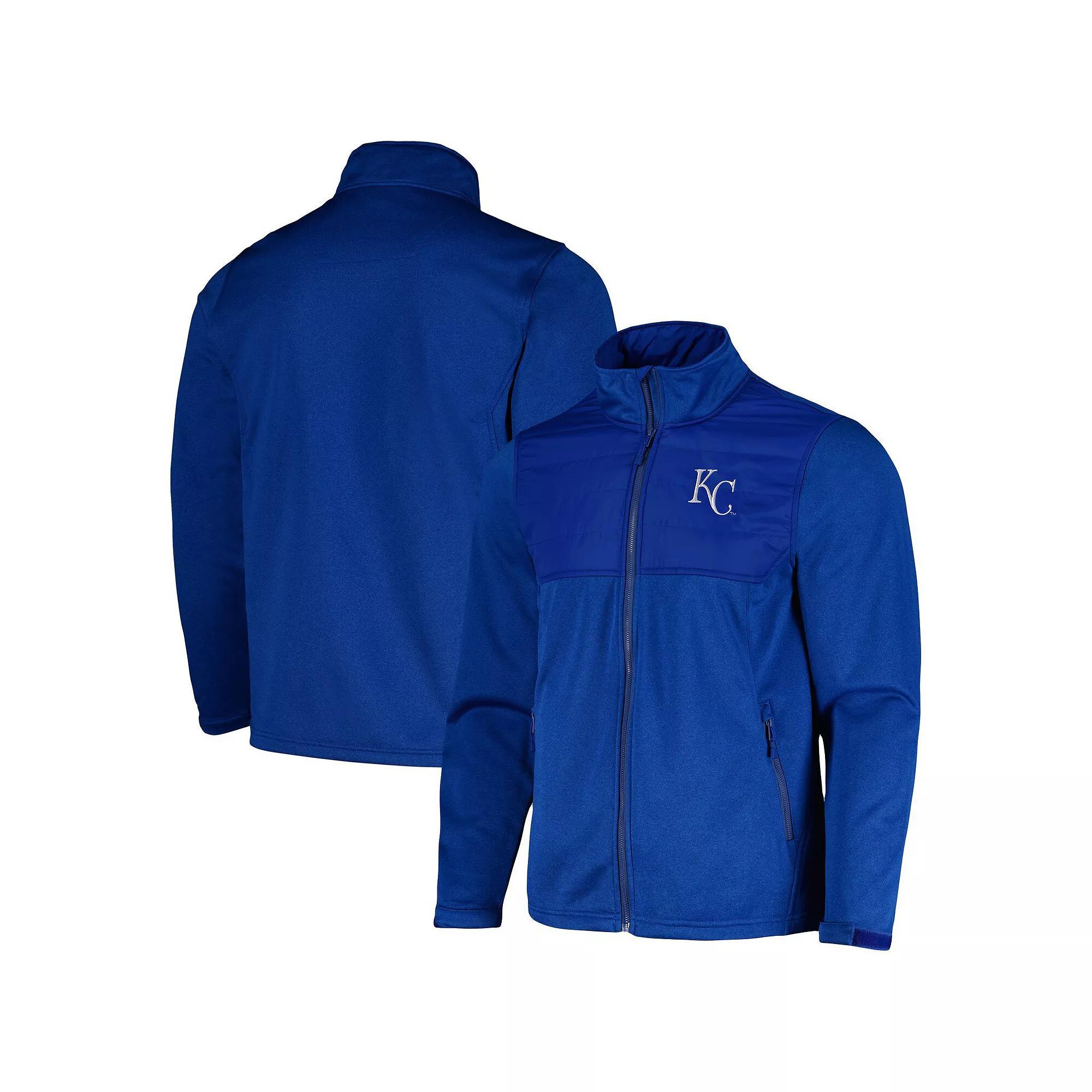 Men's Dunbrooke Heather Royal Kansas City Royals Explorer Full-Zip Jacket, Size: 4XL, Blue Product Image