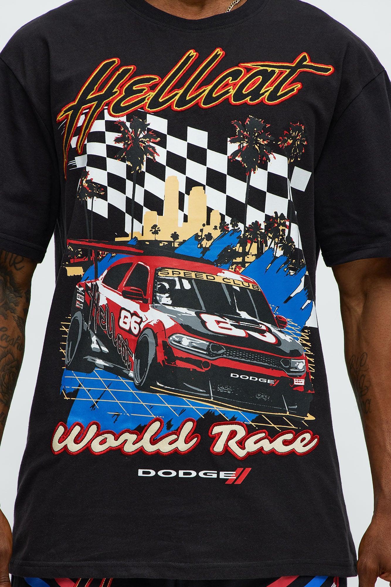 Hellcat World Race Short Sleeve Tee - Black Product Image