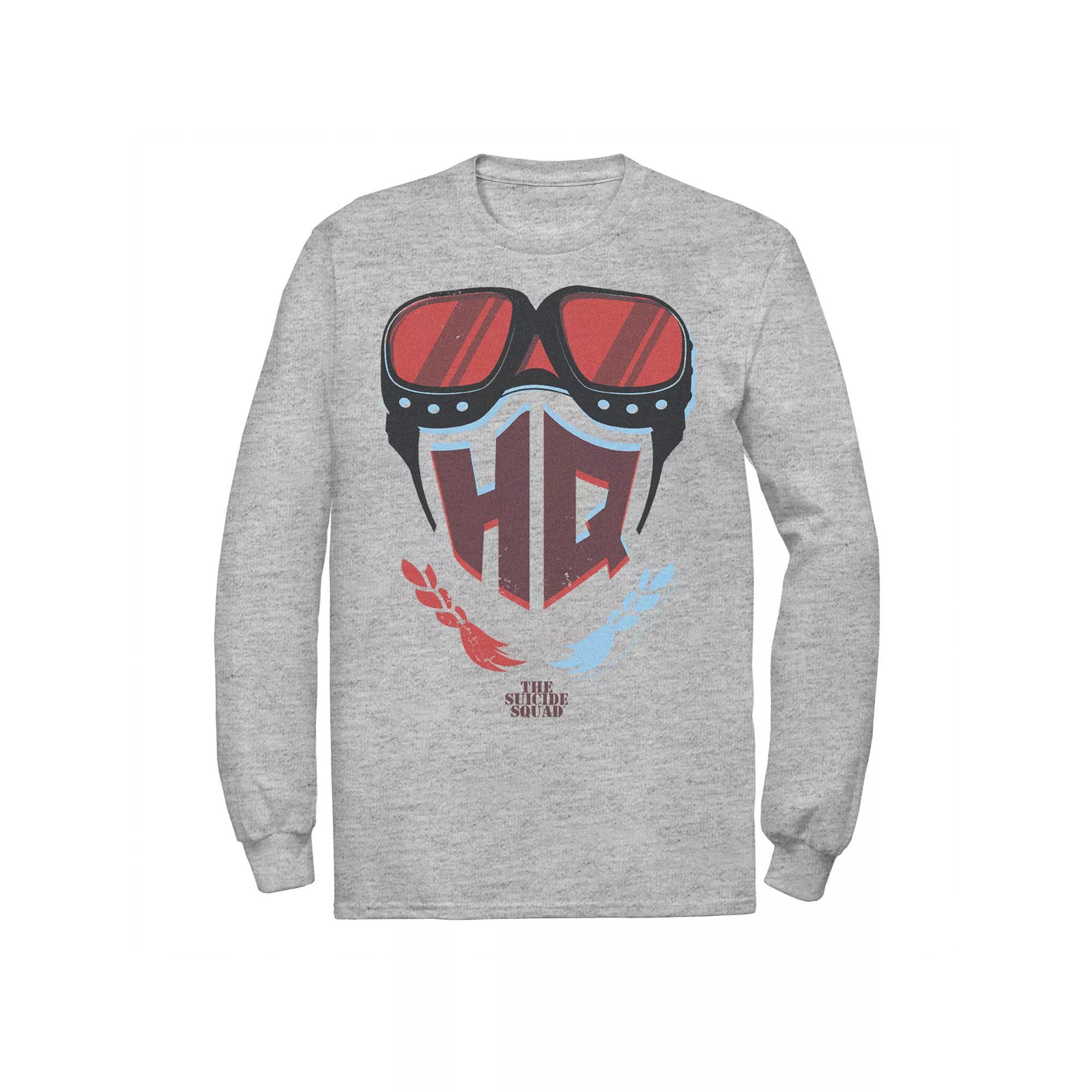 Men's The Suicide Squad HQ Goggles Hoodie, Size: XXL, Athletic Grey Product Image