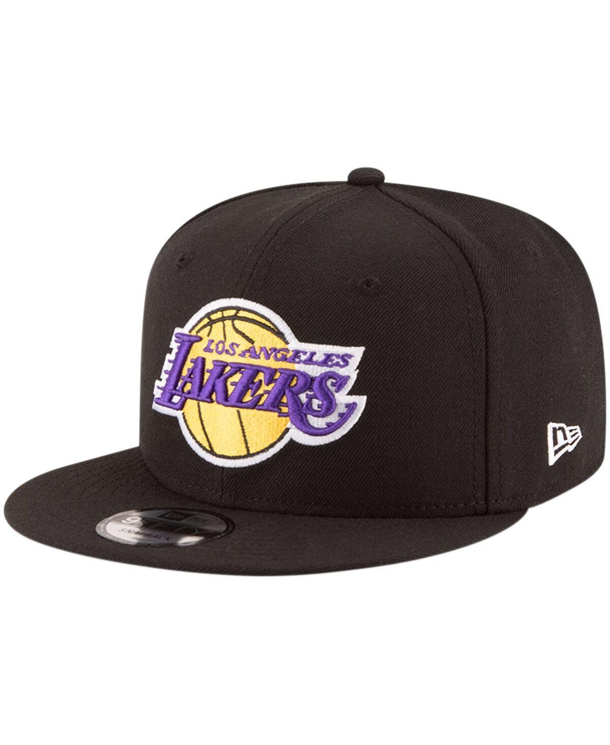 Mens New Era Los Angeles Lakers Official Team Color 9FIFTY Adjustable Snapback Hat Product Image