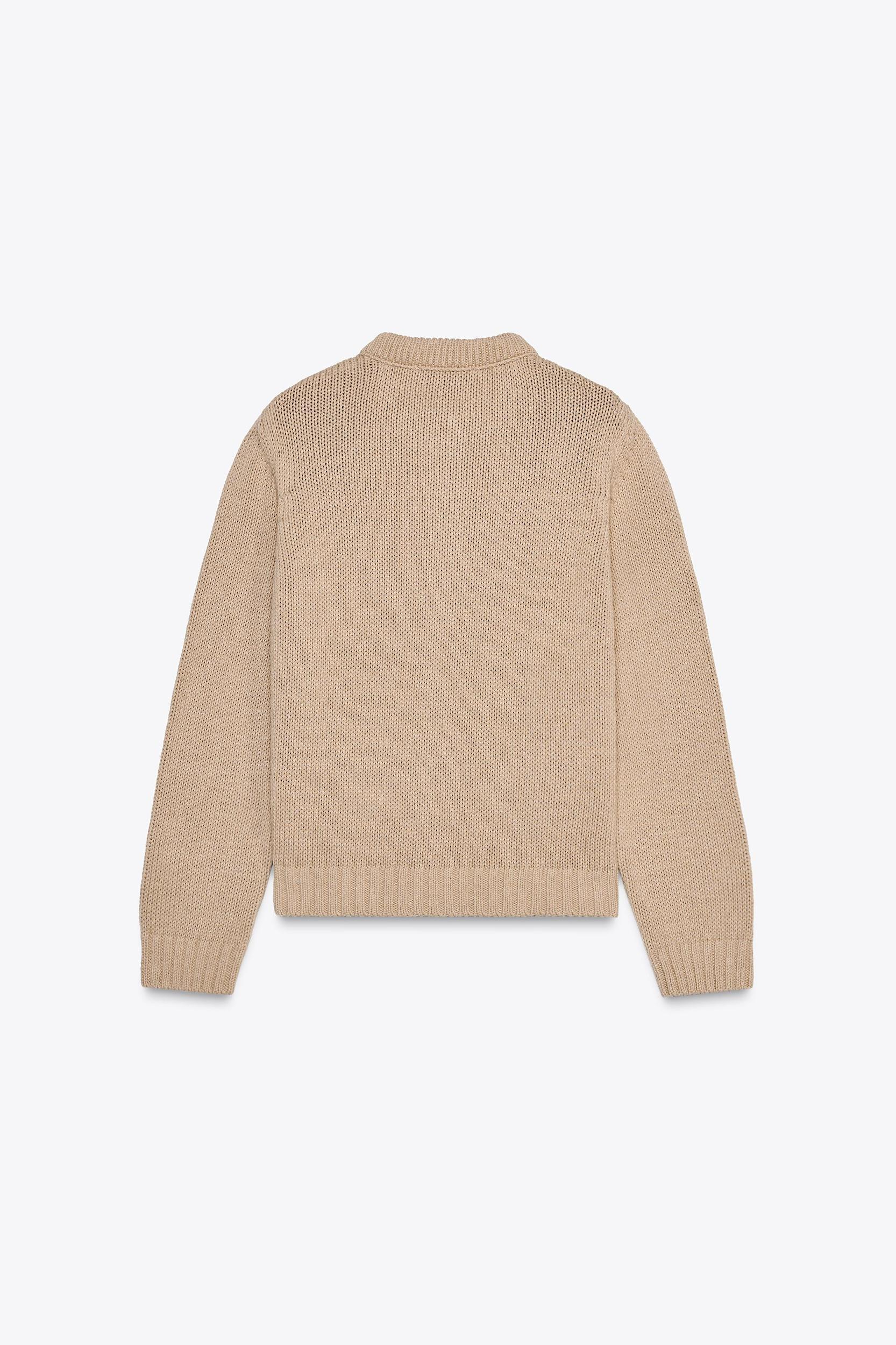 ARGYLE KNIT CARDIGAN Product Image