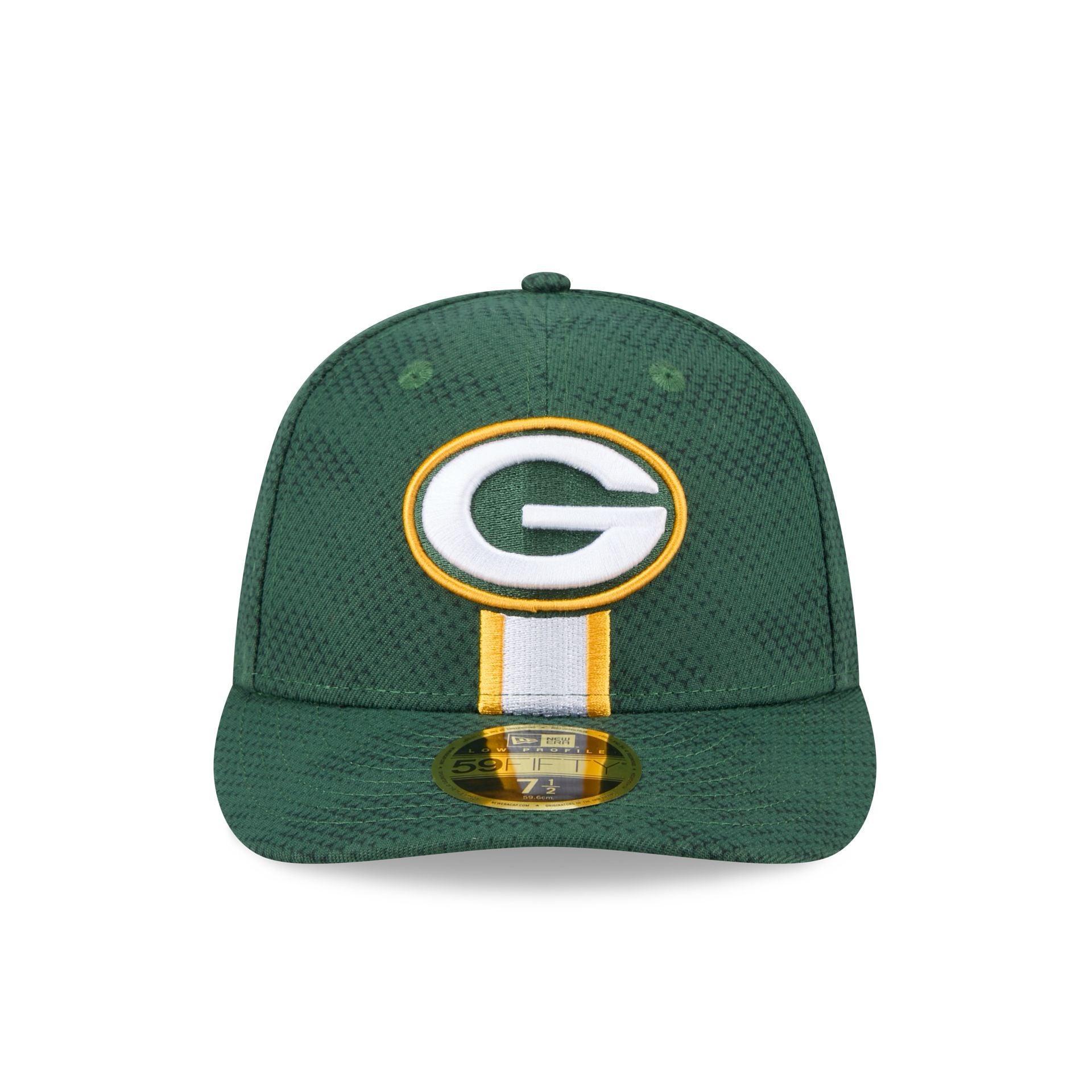 Green Bay Packers 2024 Sideline Low Profile 59FIFTY Fitted Hat Male Product Image