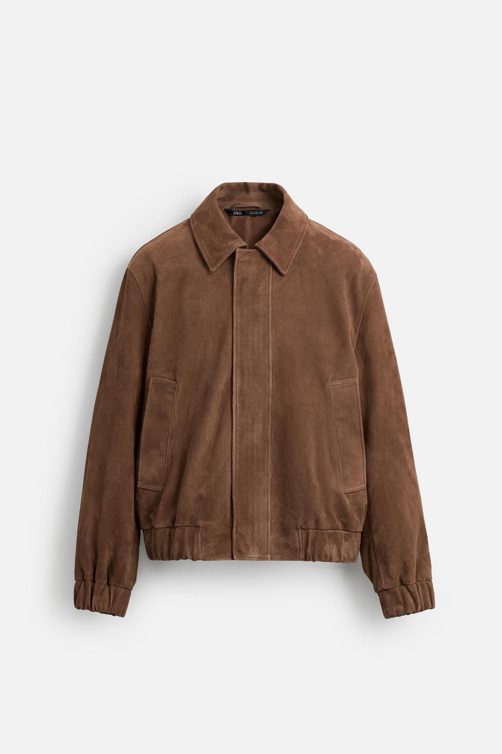 SUEDE LEATHER JACKET Product Image