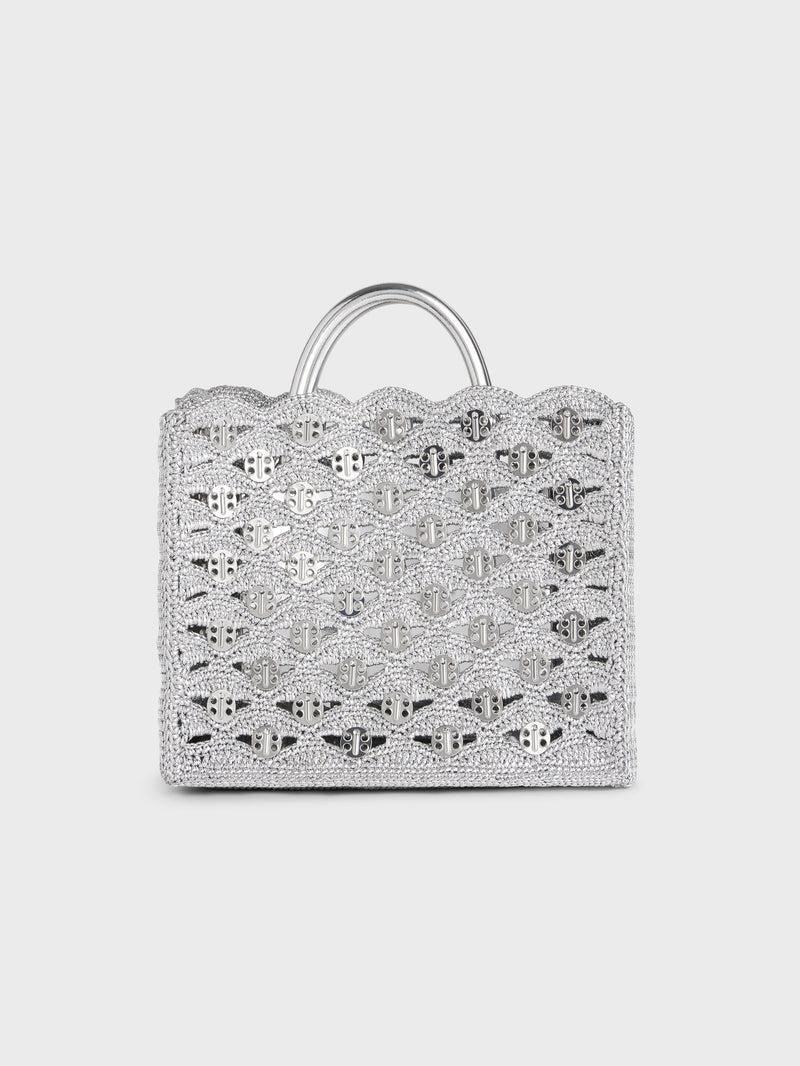 TOTE BAG IN LUREX RAFFIA Product Image