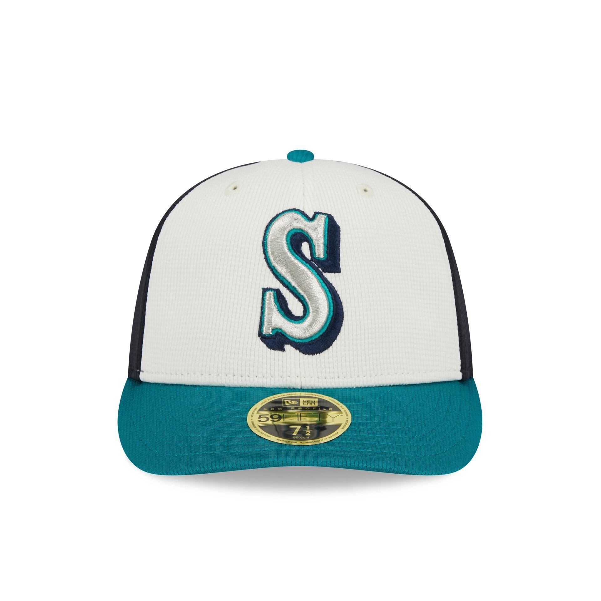 Seattle Mariners 2024 Batting Practice Low Profile 59FIFTY Fitted Hat Male Product Image