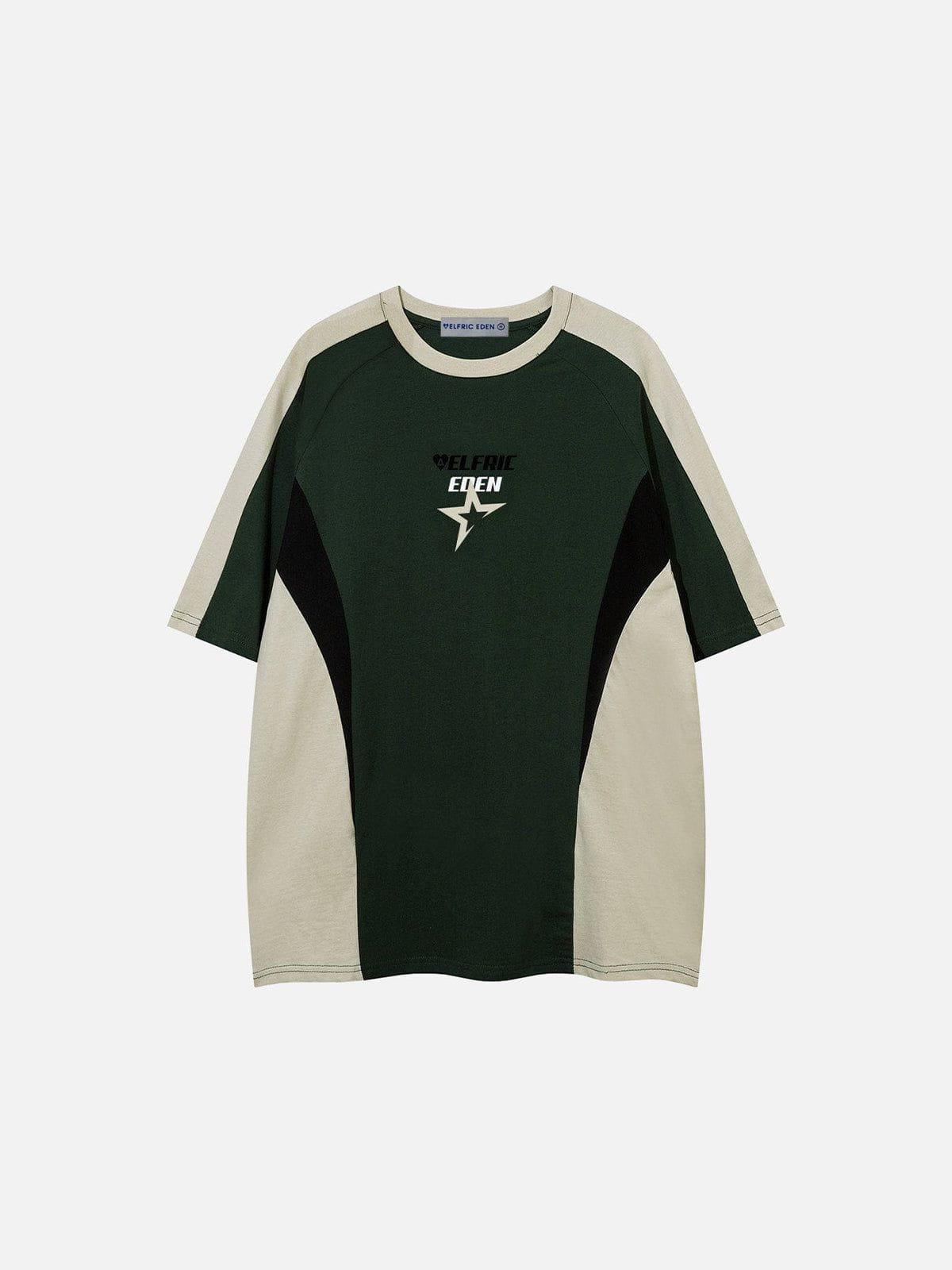Aelfric Eden Color Blocking Star Tee Product Image