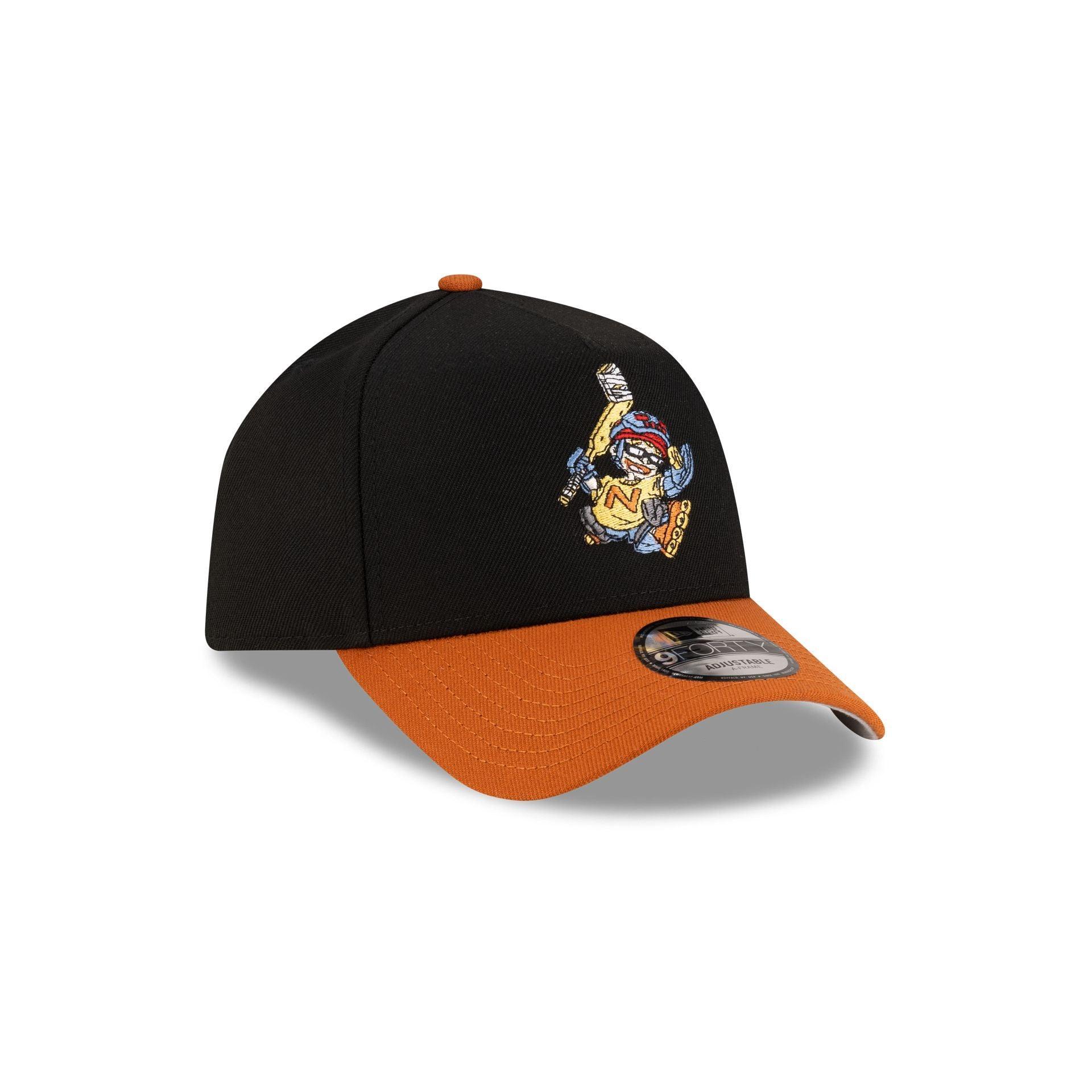 Chicago Cubs Navy 9FORTY A-Frame Snapback Hat Male Product Image