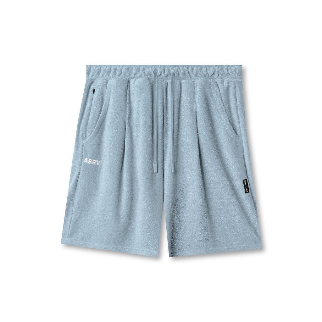 1094. Towel Terry Relaxed Short - Light Sky Product Image