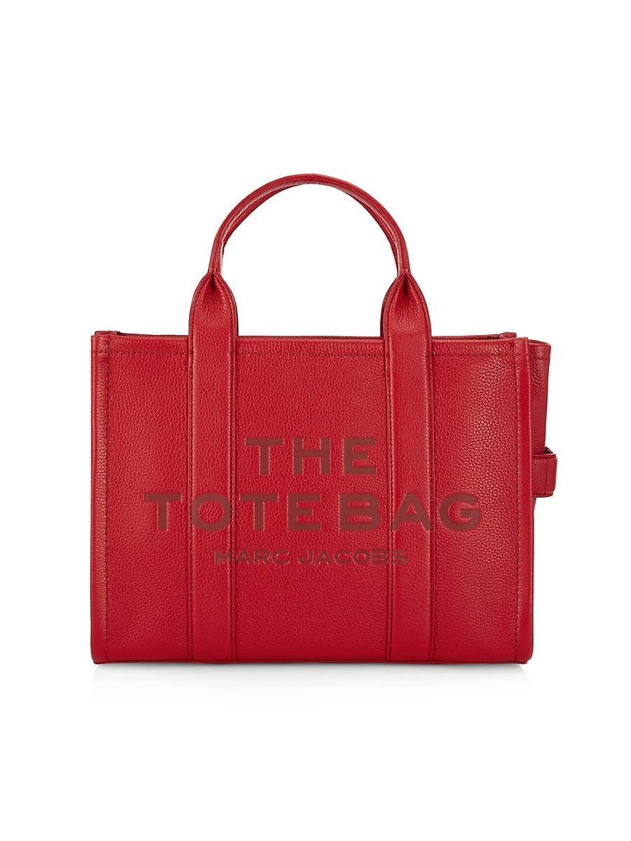 Marc Jacobs The Leather Medium Tote Bag Product Image