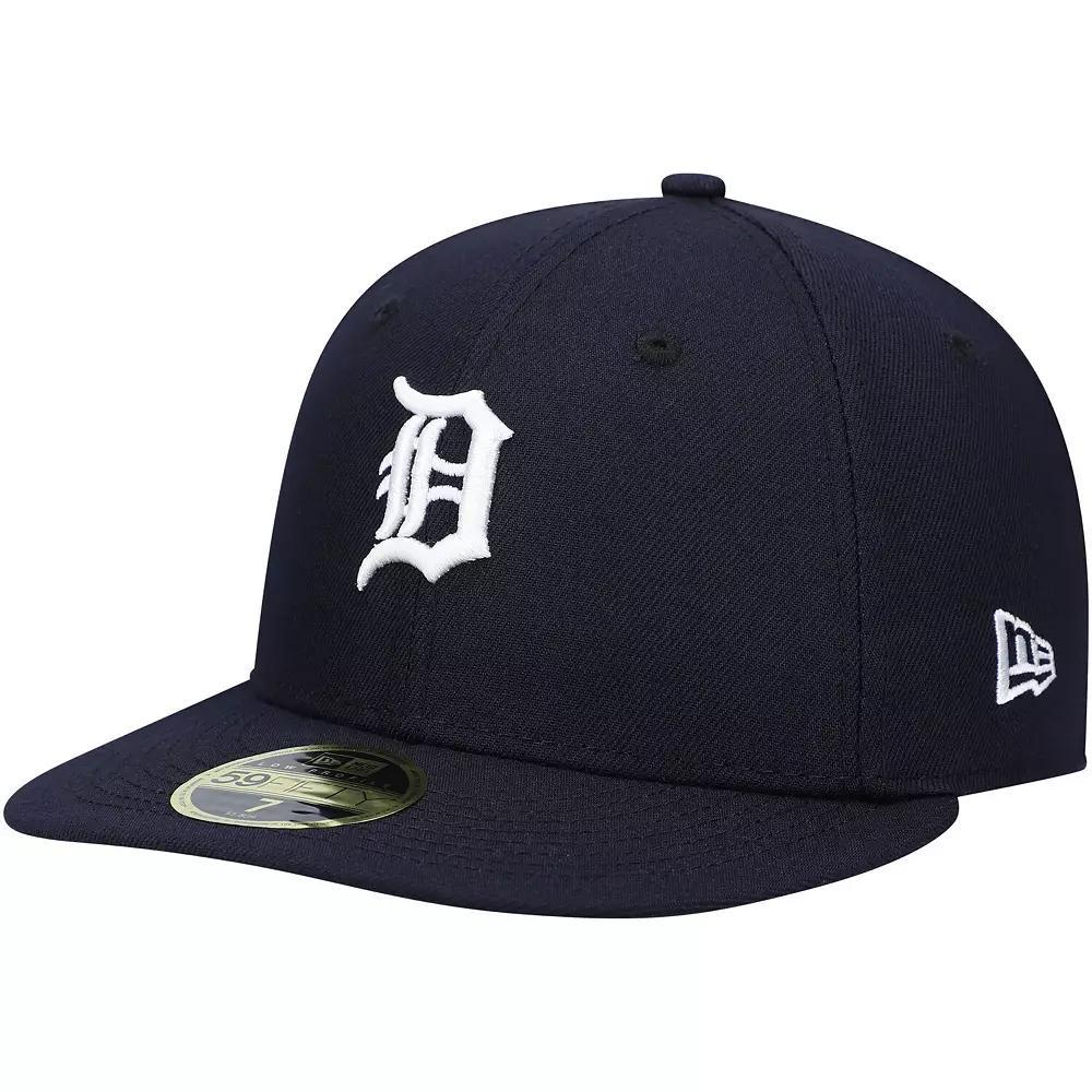 Men's New Era Navy Detroit Tigers Authentic Collection On-Field Home Low Profile 59FIFTY Fitted Hat, Size: 7 7/8, Blue Product Image