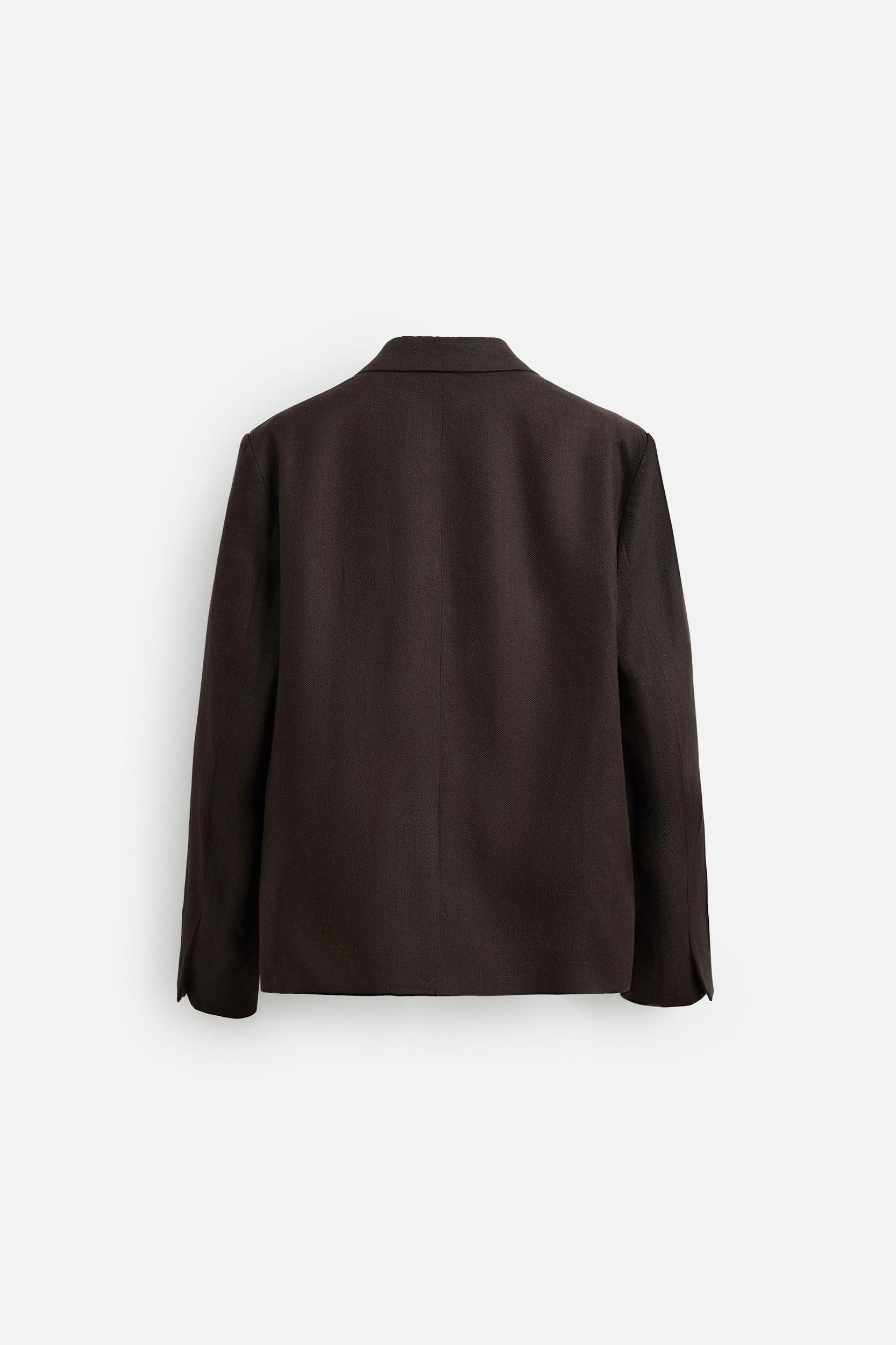 SUIT JACKET IN 100% LINEN Product Image