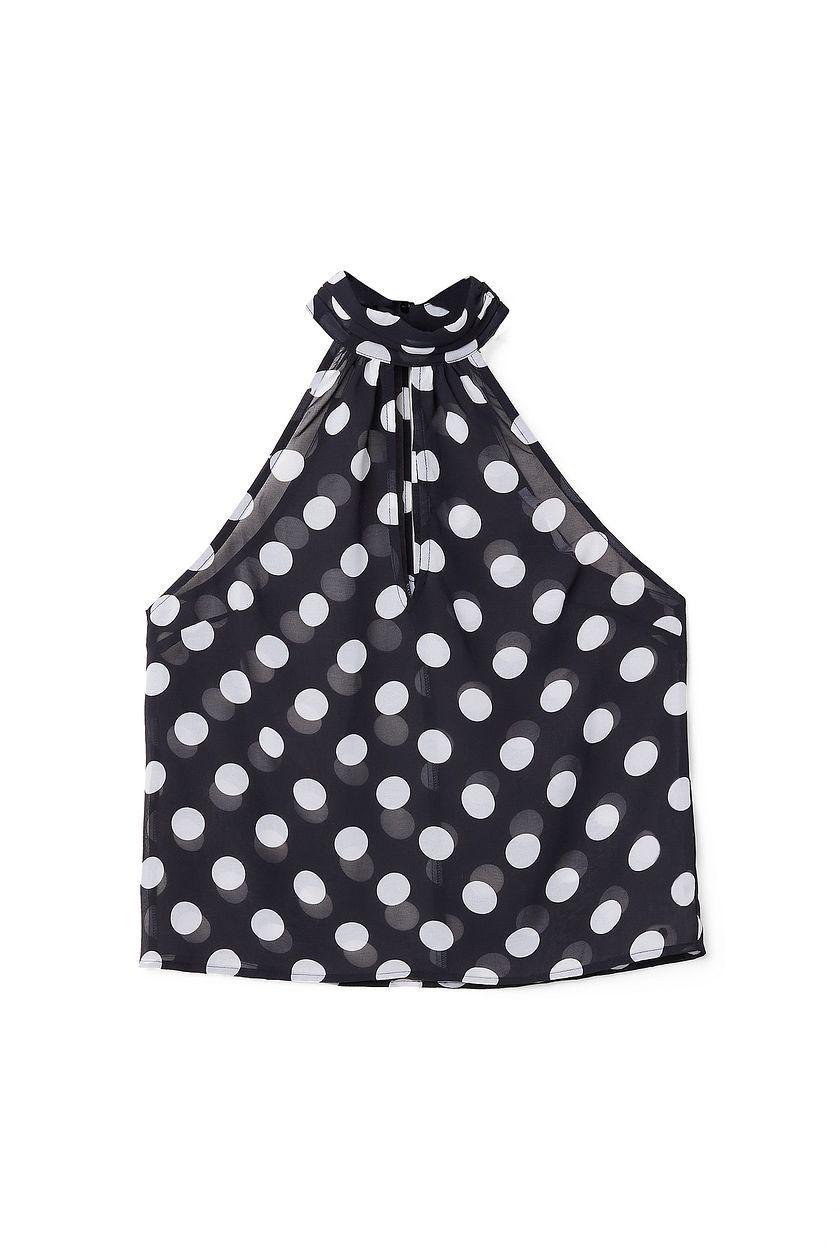 Halterneck Chiffon Top Product Image