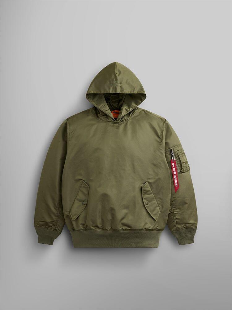 PULL-OVER MA-1 JACKET HOODIE Product Image